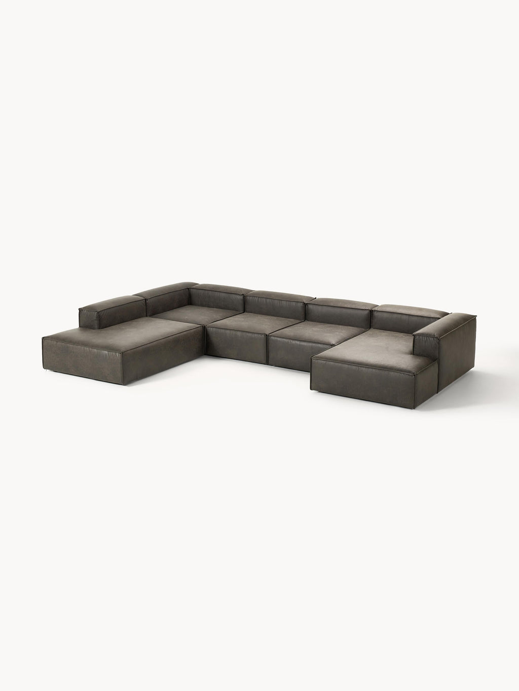 Lennon XL Leather Modular Sofa