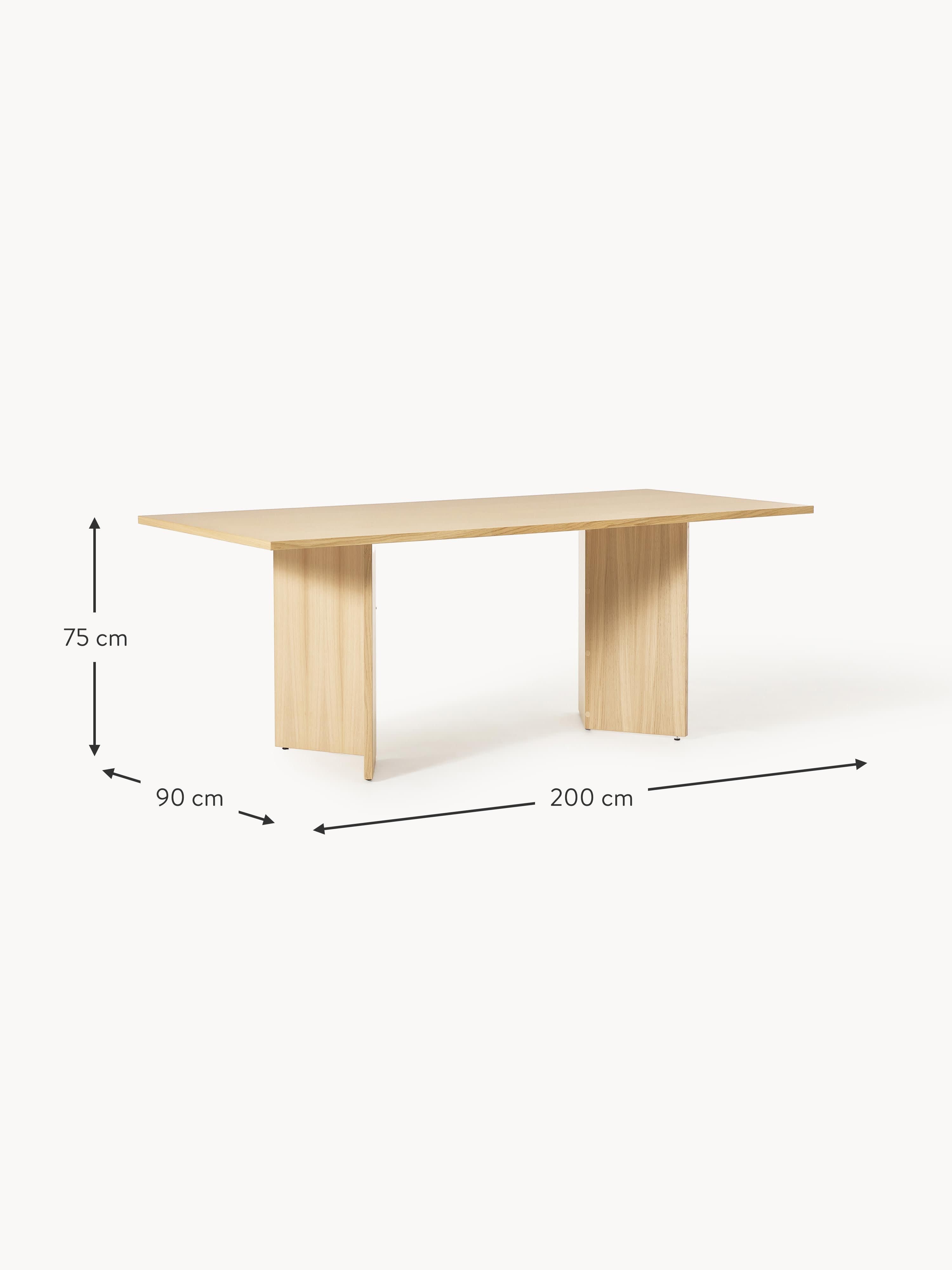 Toni Wooden Dining Table, in various sizes