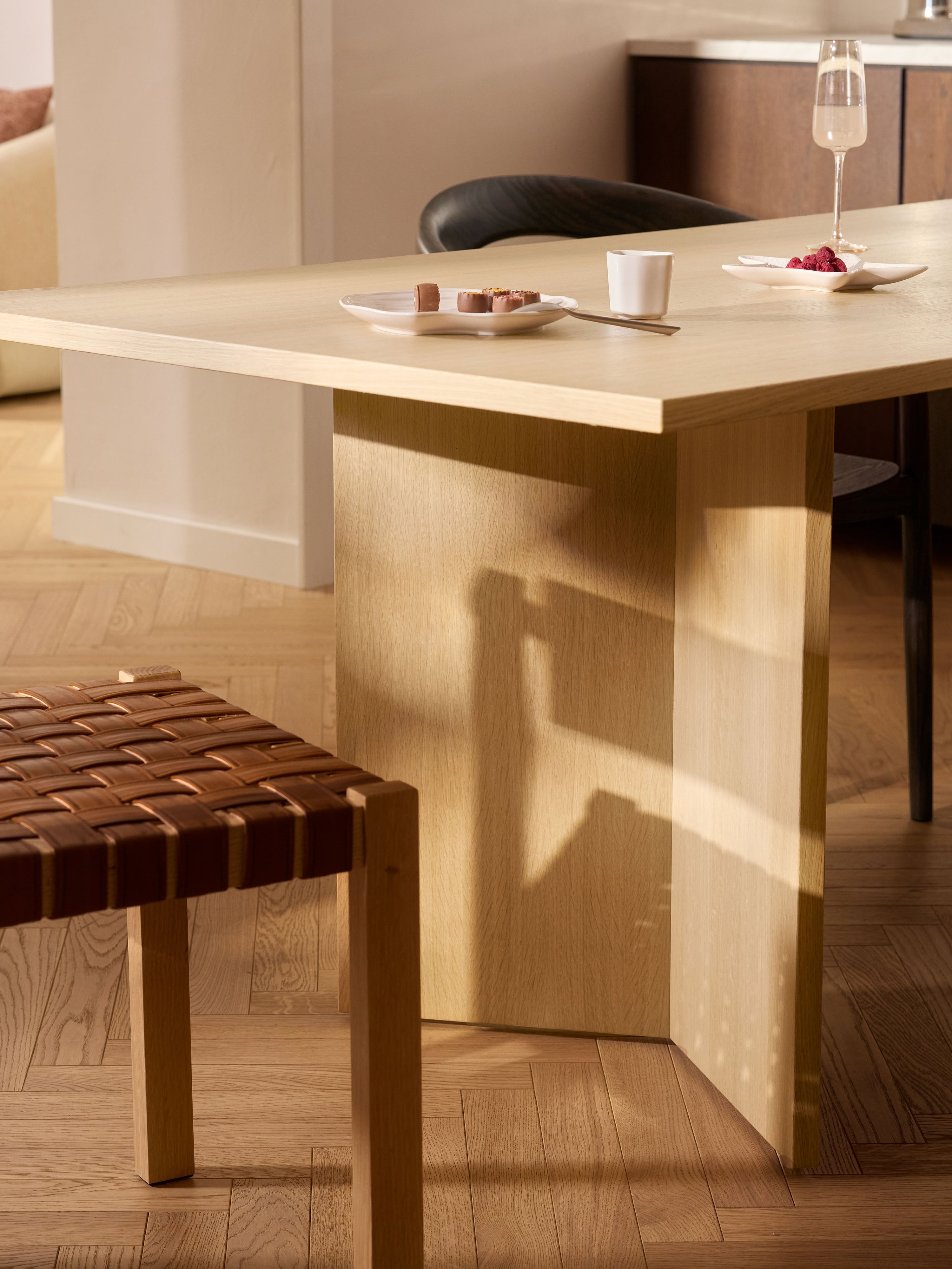 Toni Wooden Dining Table, in various sizes
