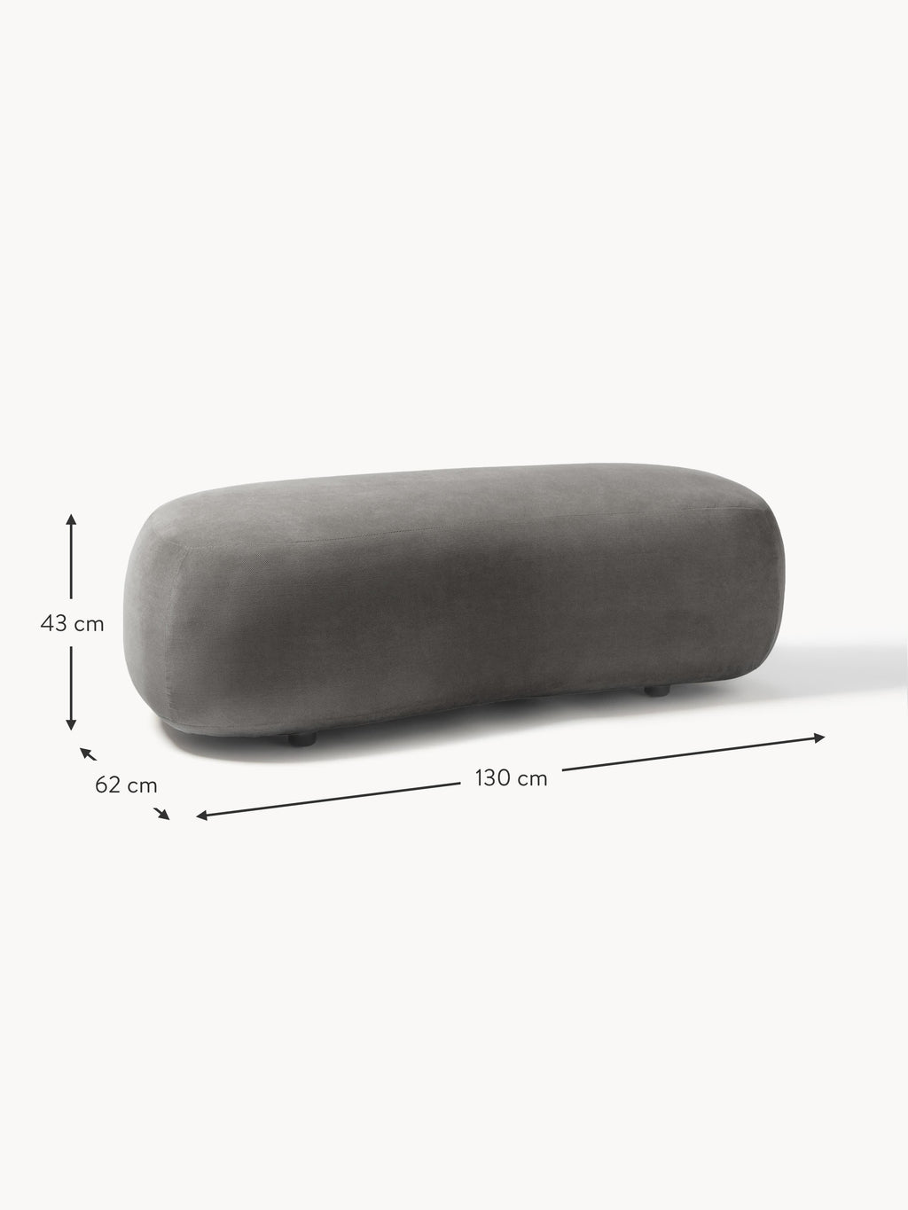 Alba XL Ottoman