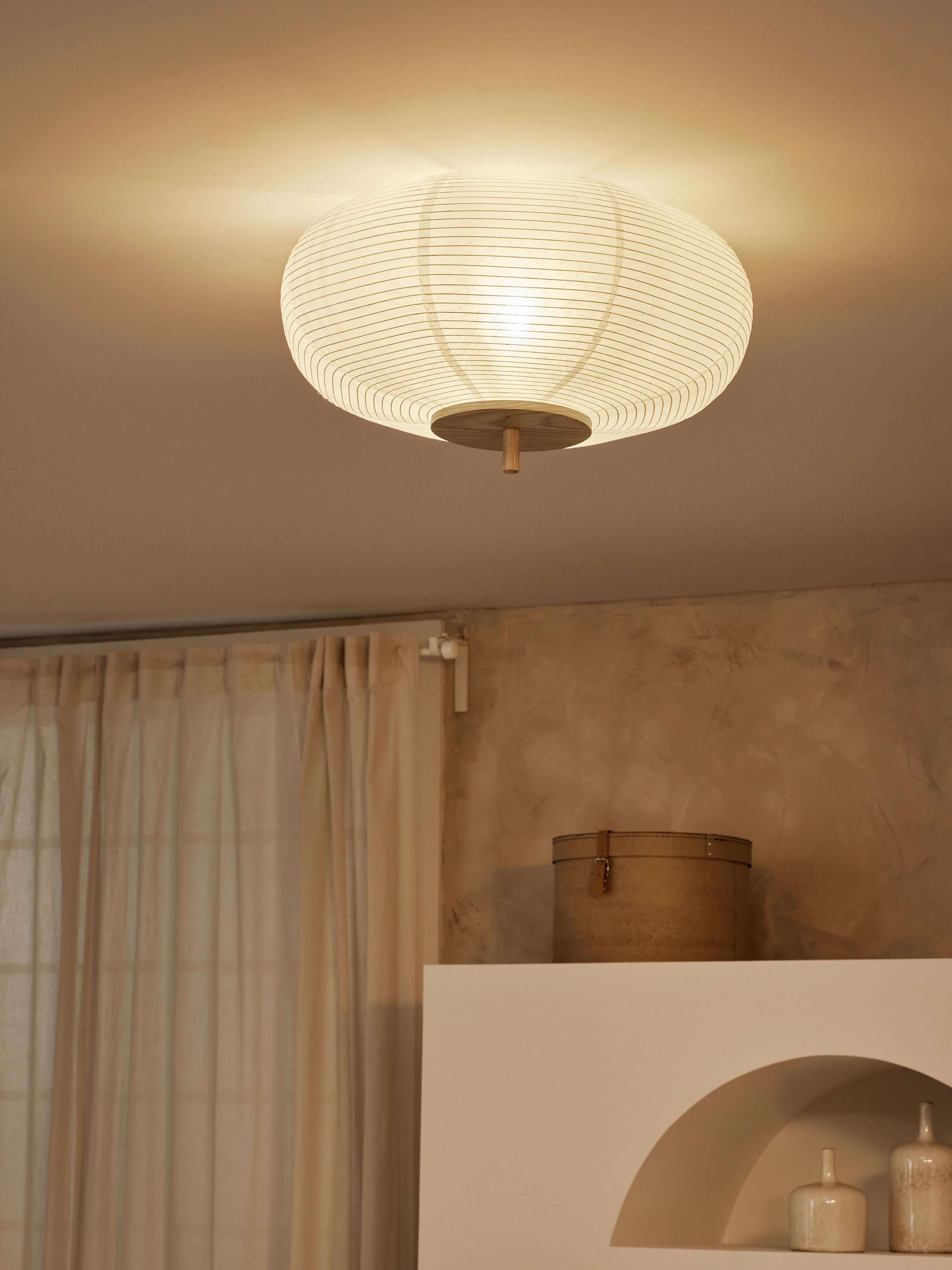 Misaki Rice Paper Design Ceiling Lamp