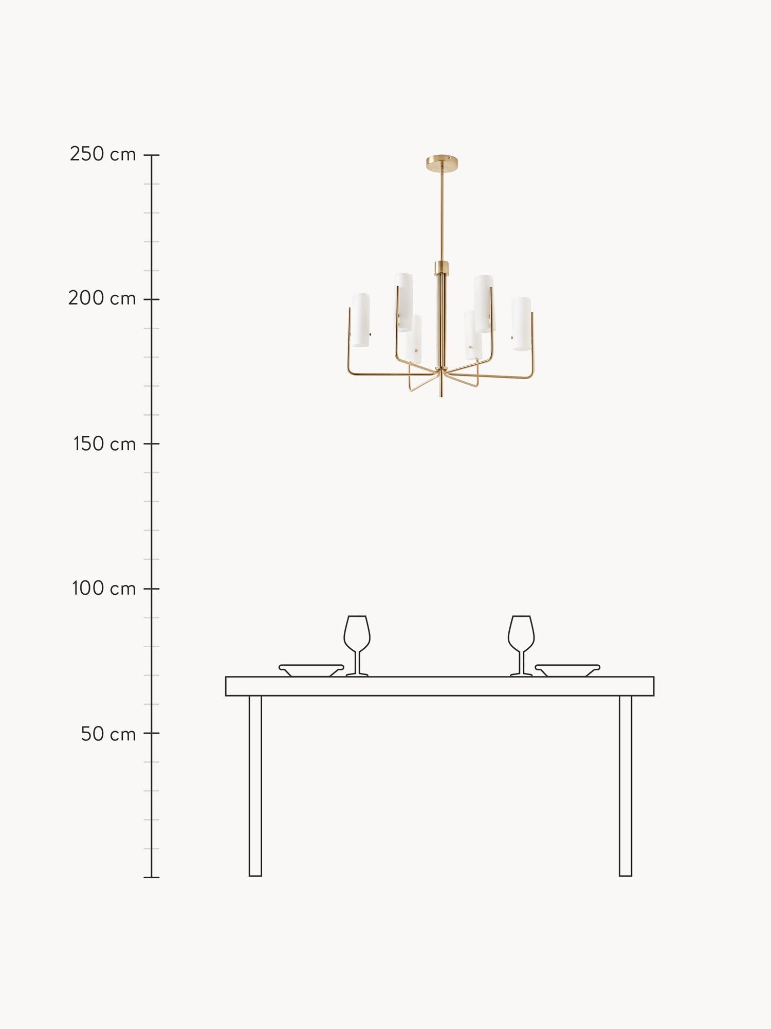 Large Pendant Light Vivian