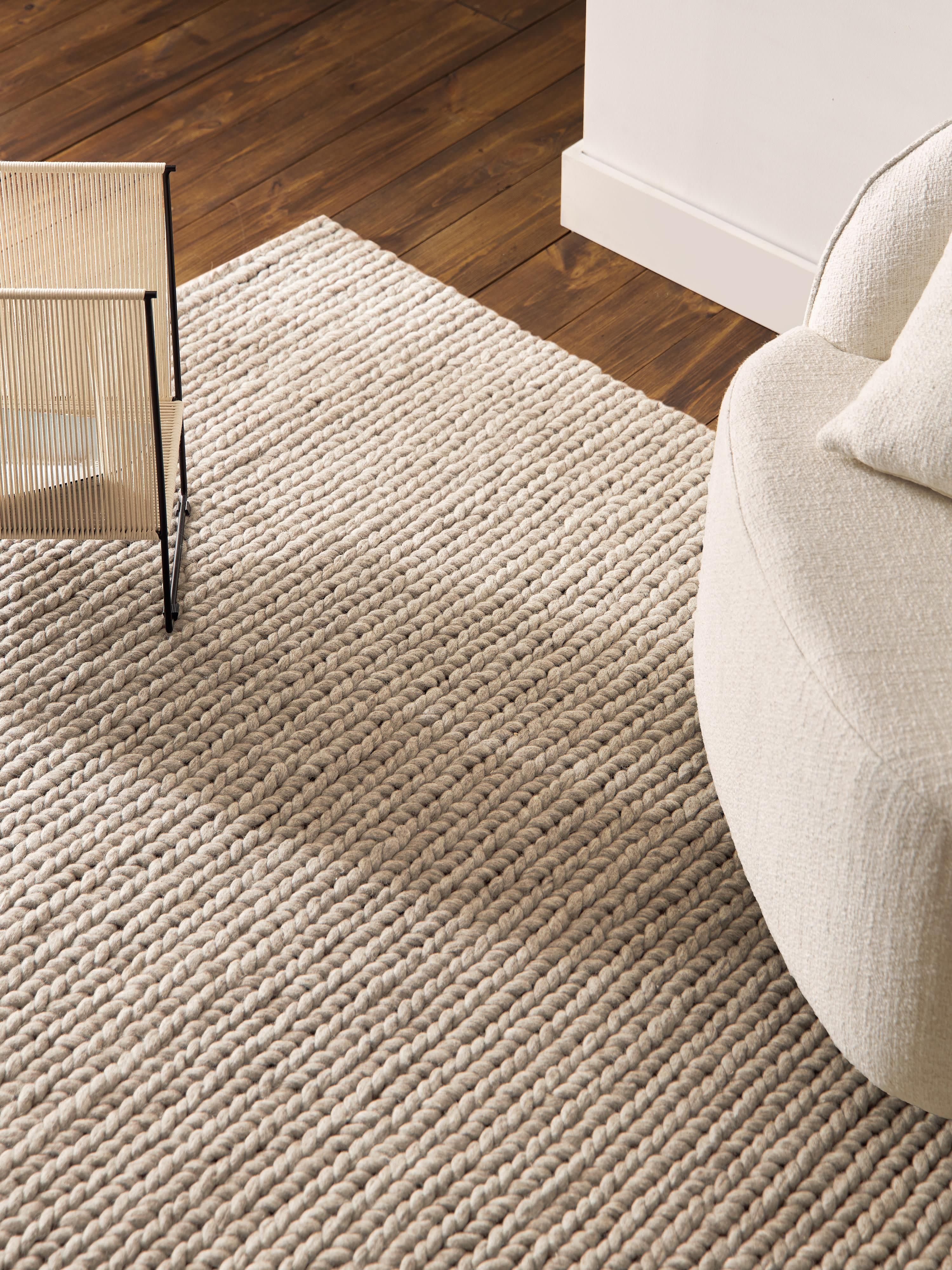 Bruna Chunky Braided Wool Rug