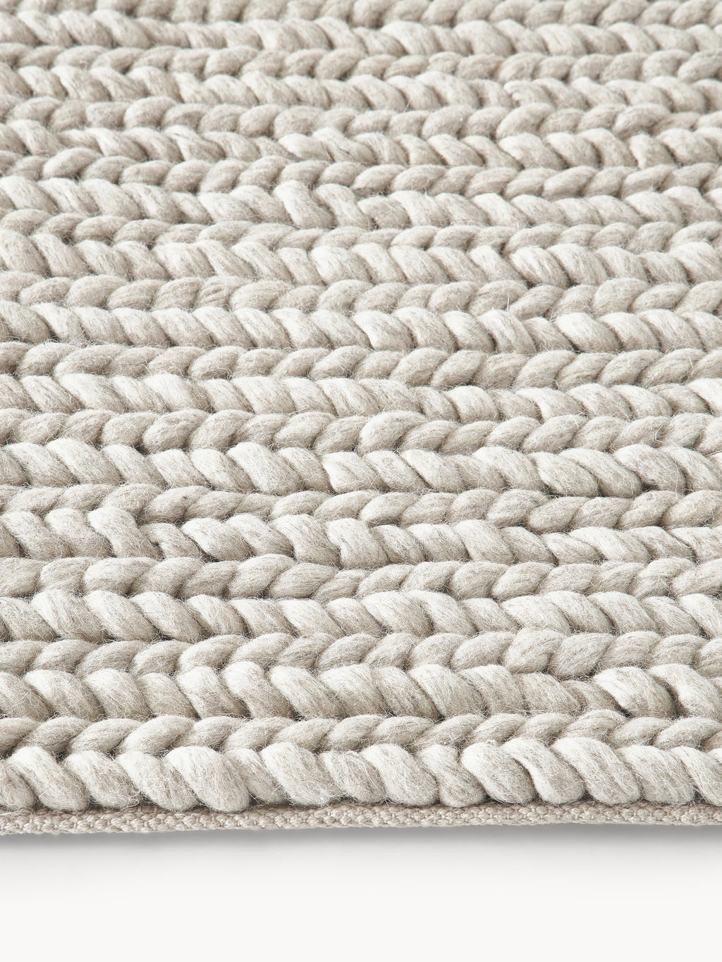Bruna Chunky Braided Wool Rug