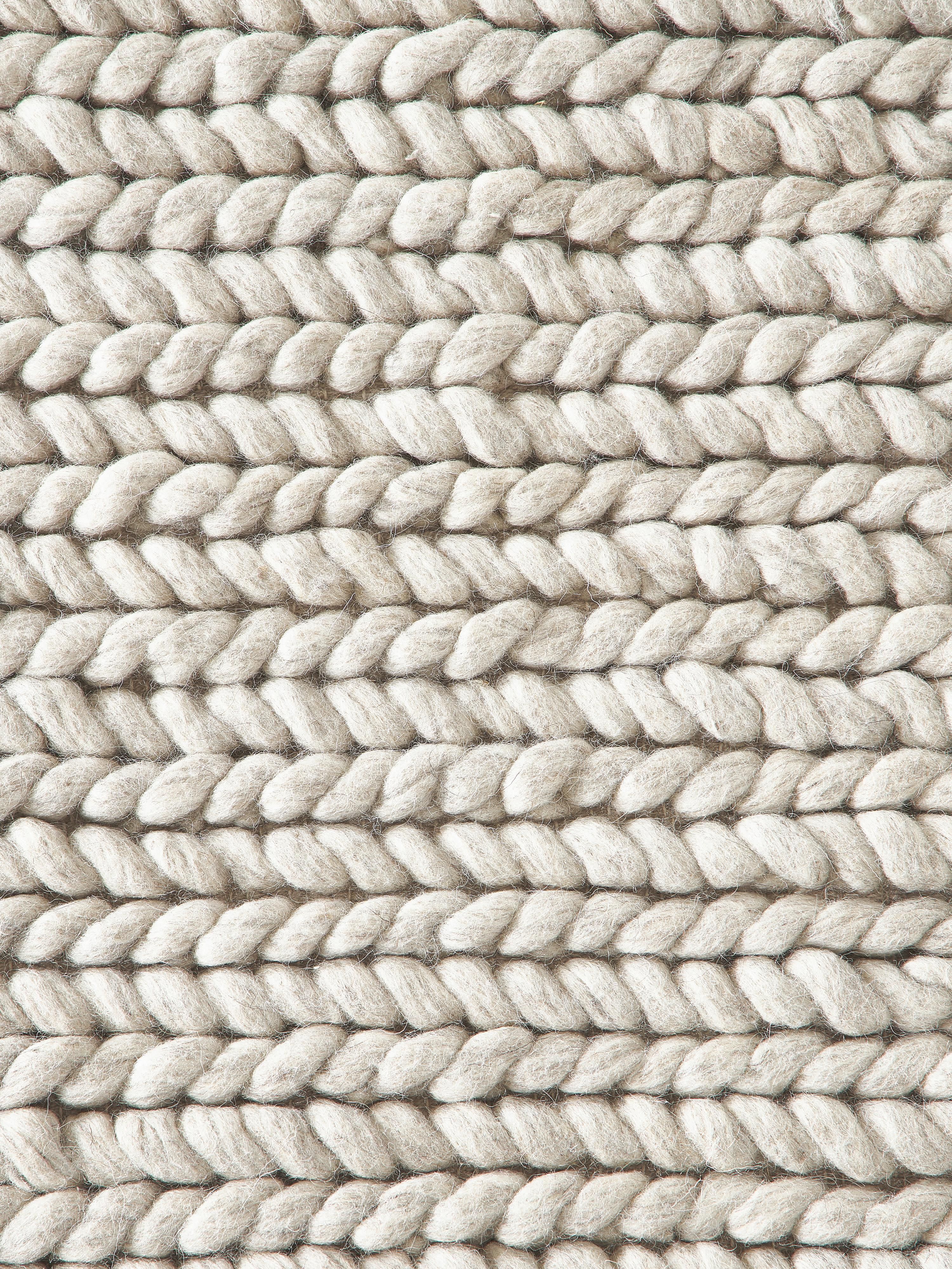 Bruna Chunky Braided Wool Rug