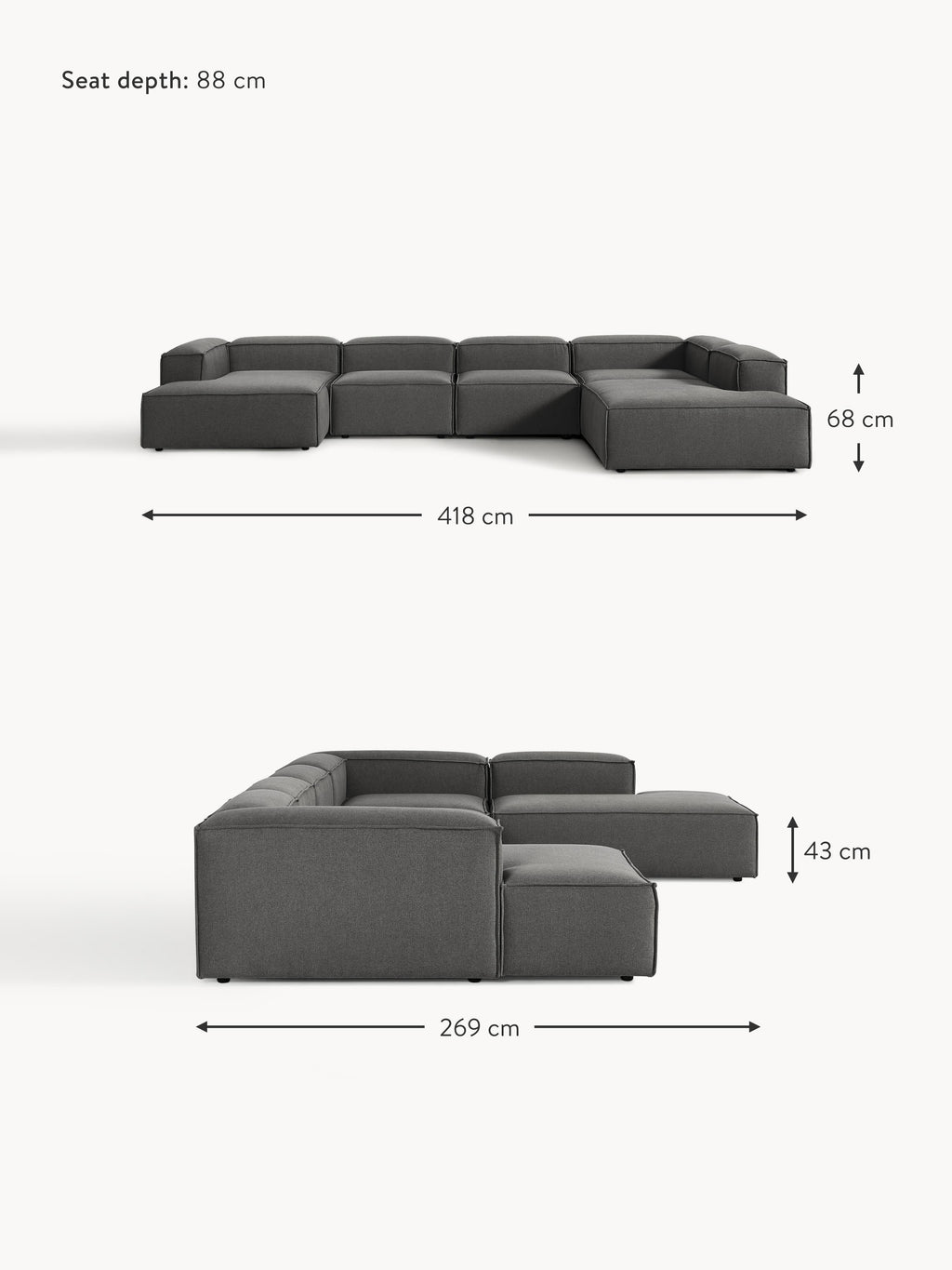 Lennon XL Modular Sofa
