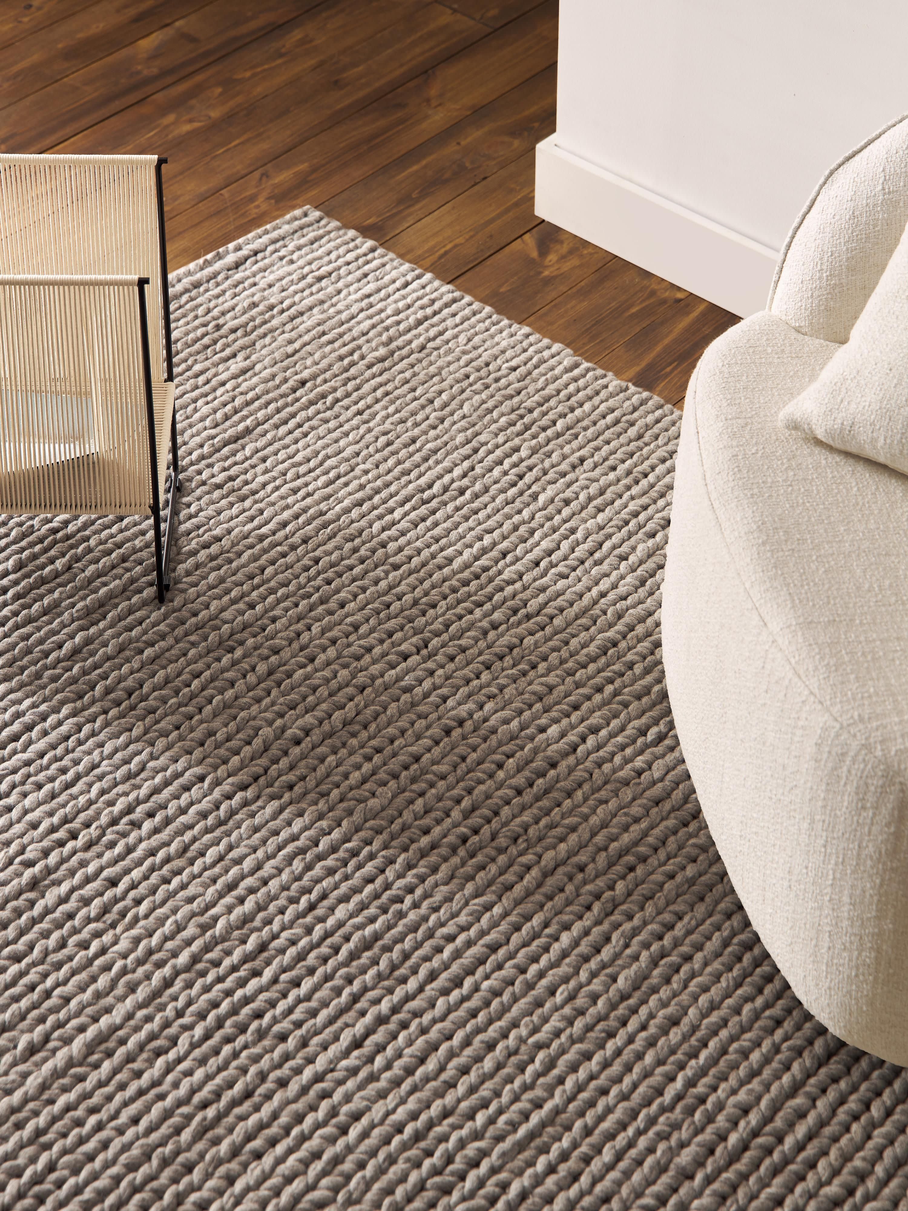 Bruna Chunky Braided Wool Rug