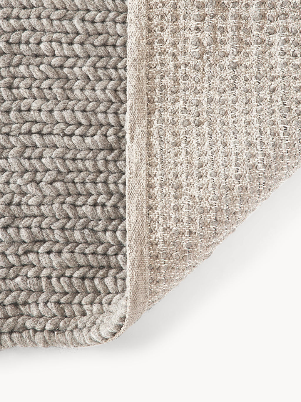 Bruna Chunky Braided Wool Rug