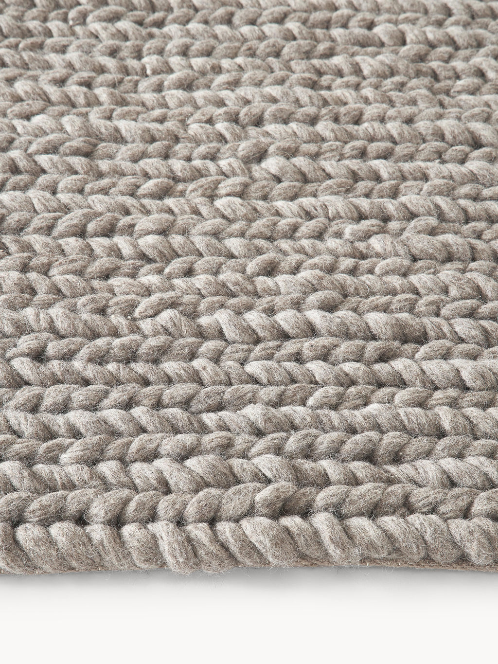 Bruna Chunky Braided Wool Rug