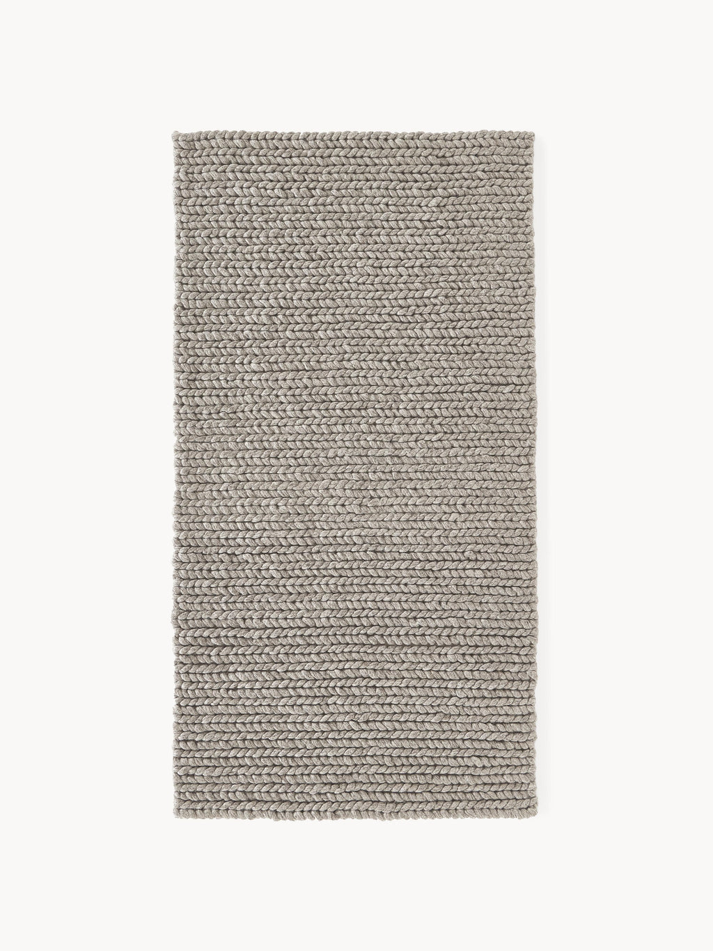 Gallery image 1 - Chunky Braided Wool Rug Bruna