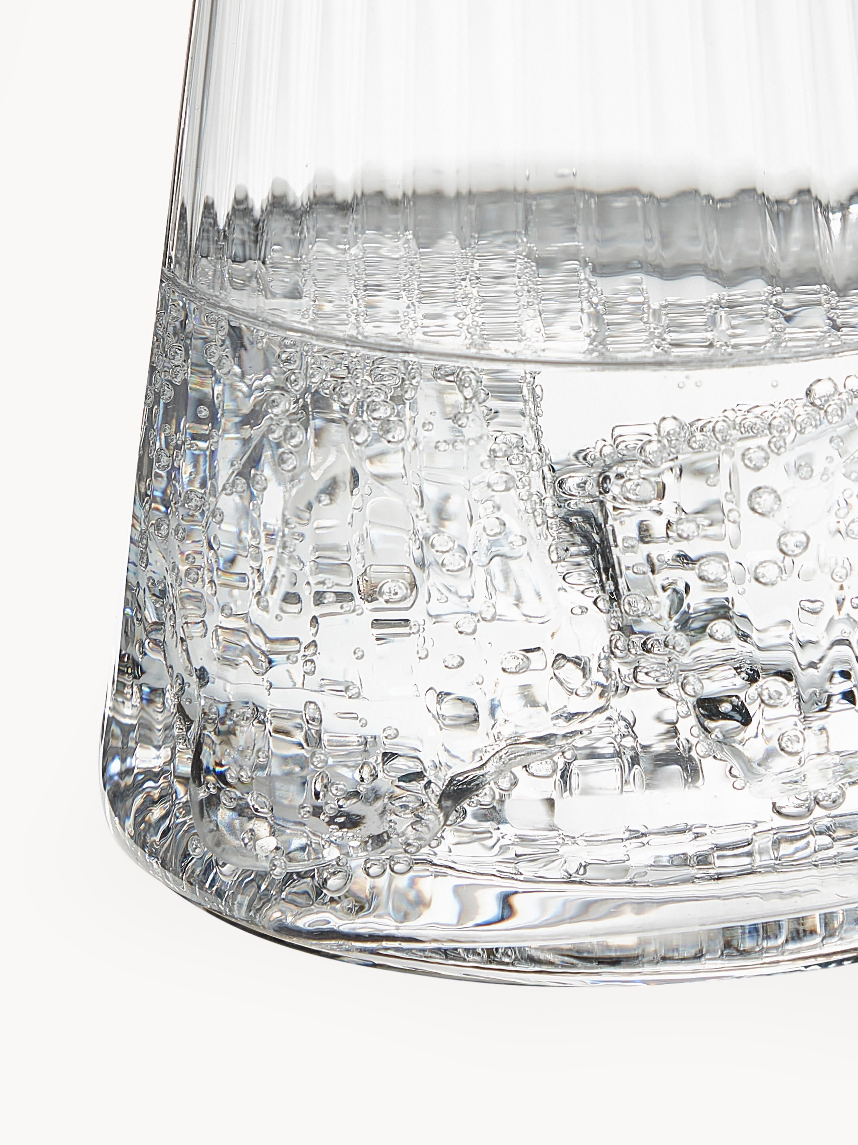 Cami Handmade Tumblers with Groove Structure, Set of 4