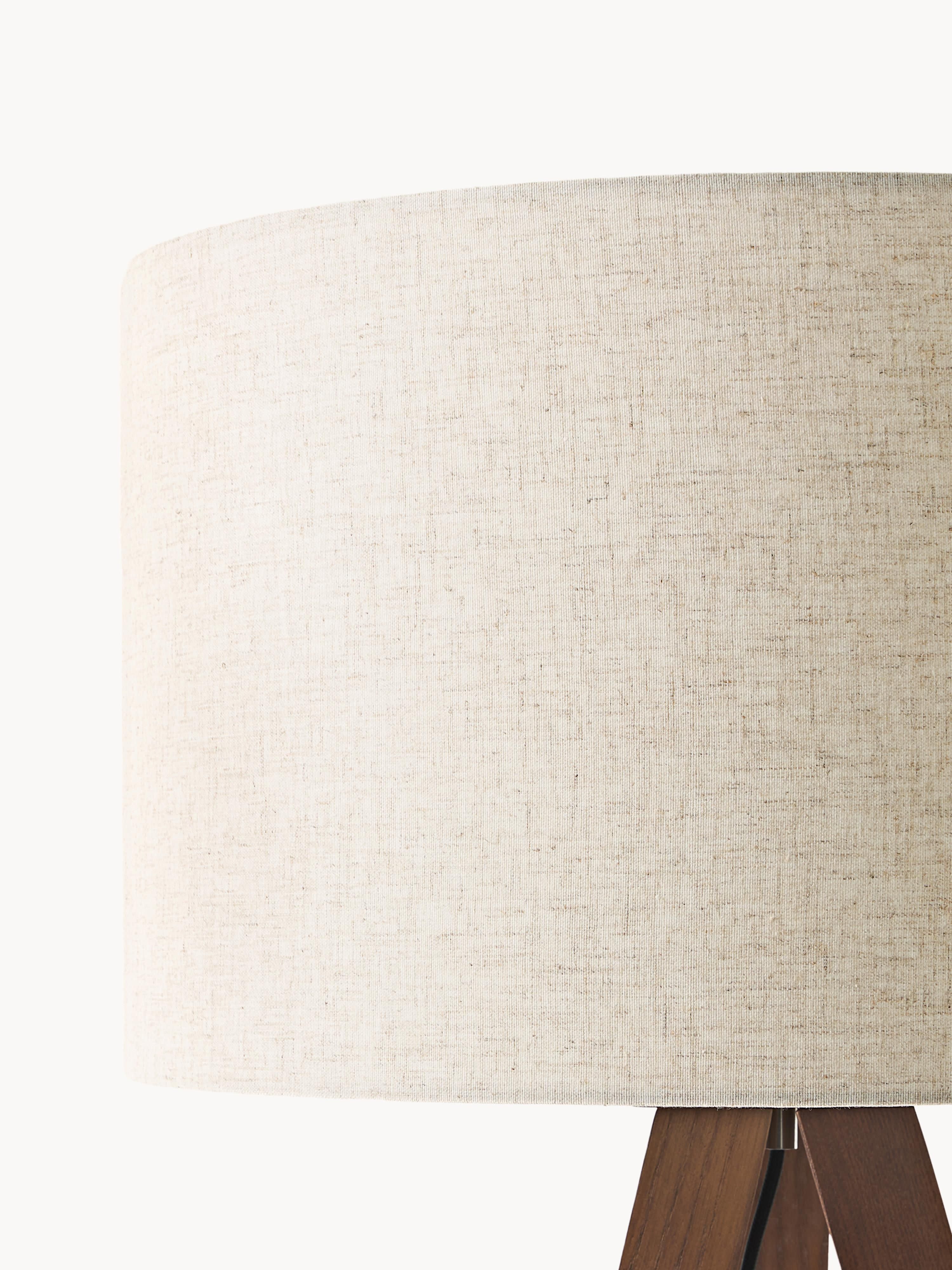 Jake Solid Wood Tripod Floor Lamp