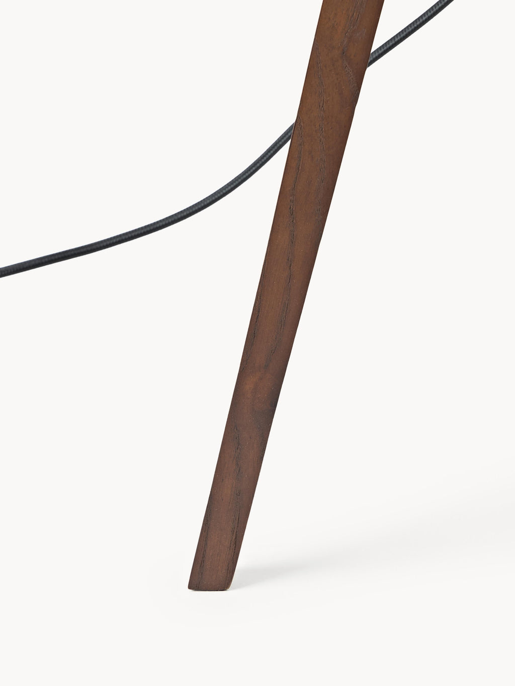 Jake Solid Wood Tripod Floor Lamp