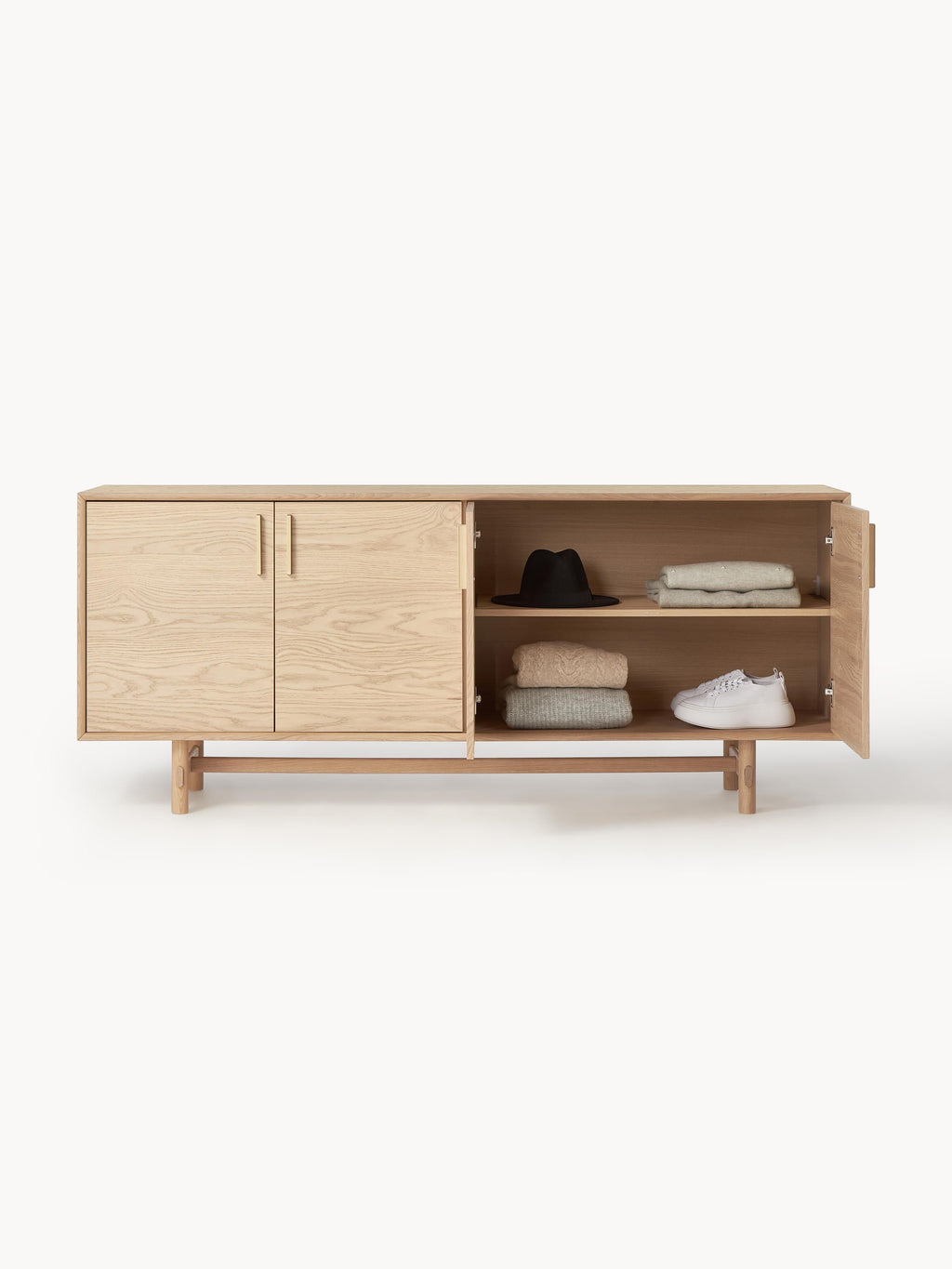 Diana Oak Wood Sideboard