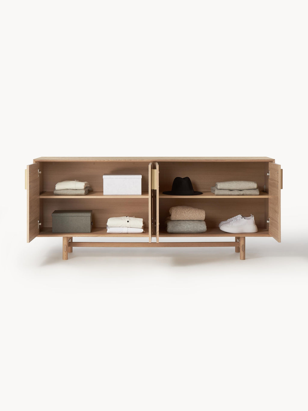 Diana Oak Wood Sideboard