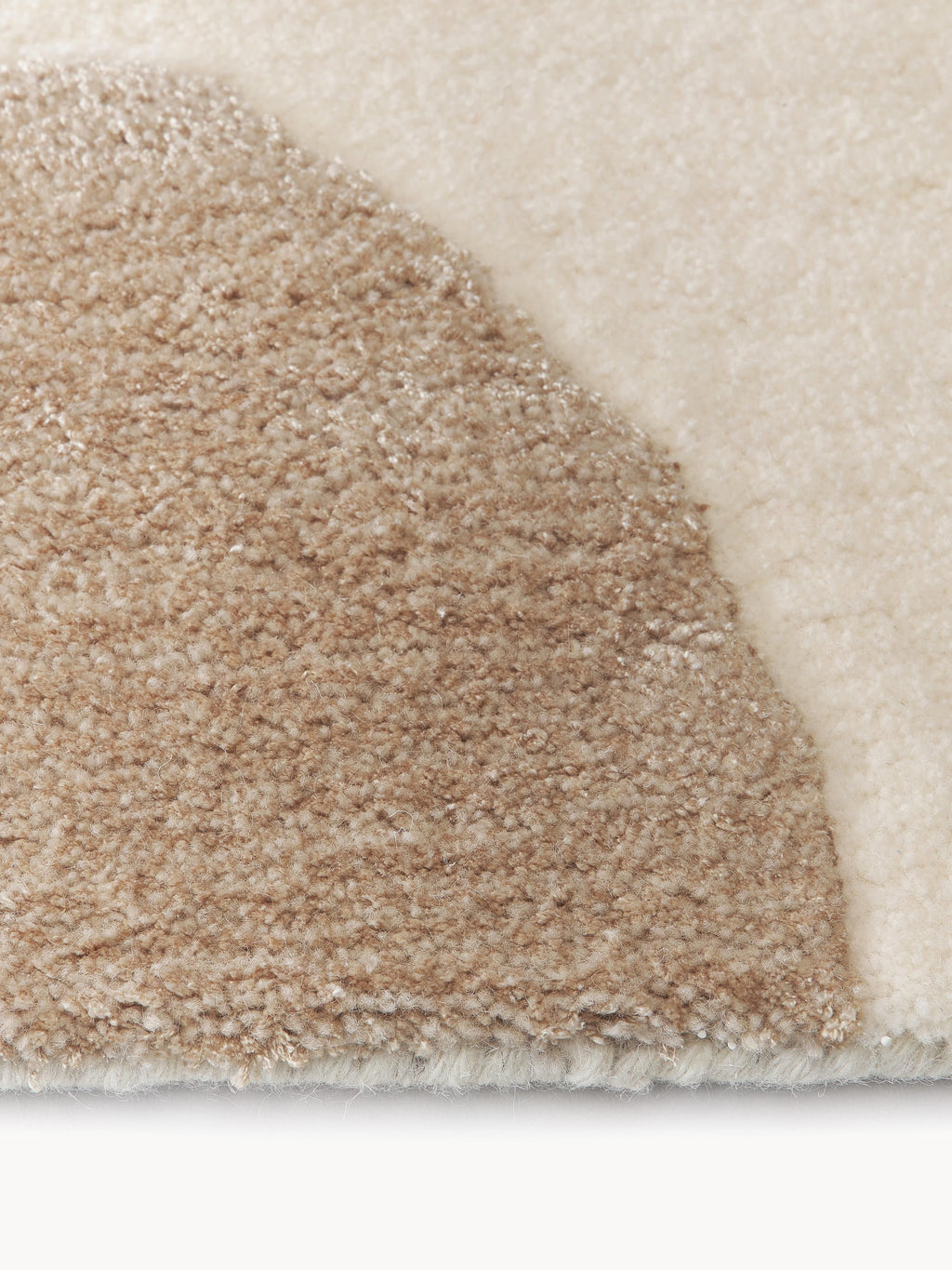 Corin High-Low Wool Rug, Hand-Tufted
