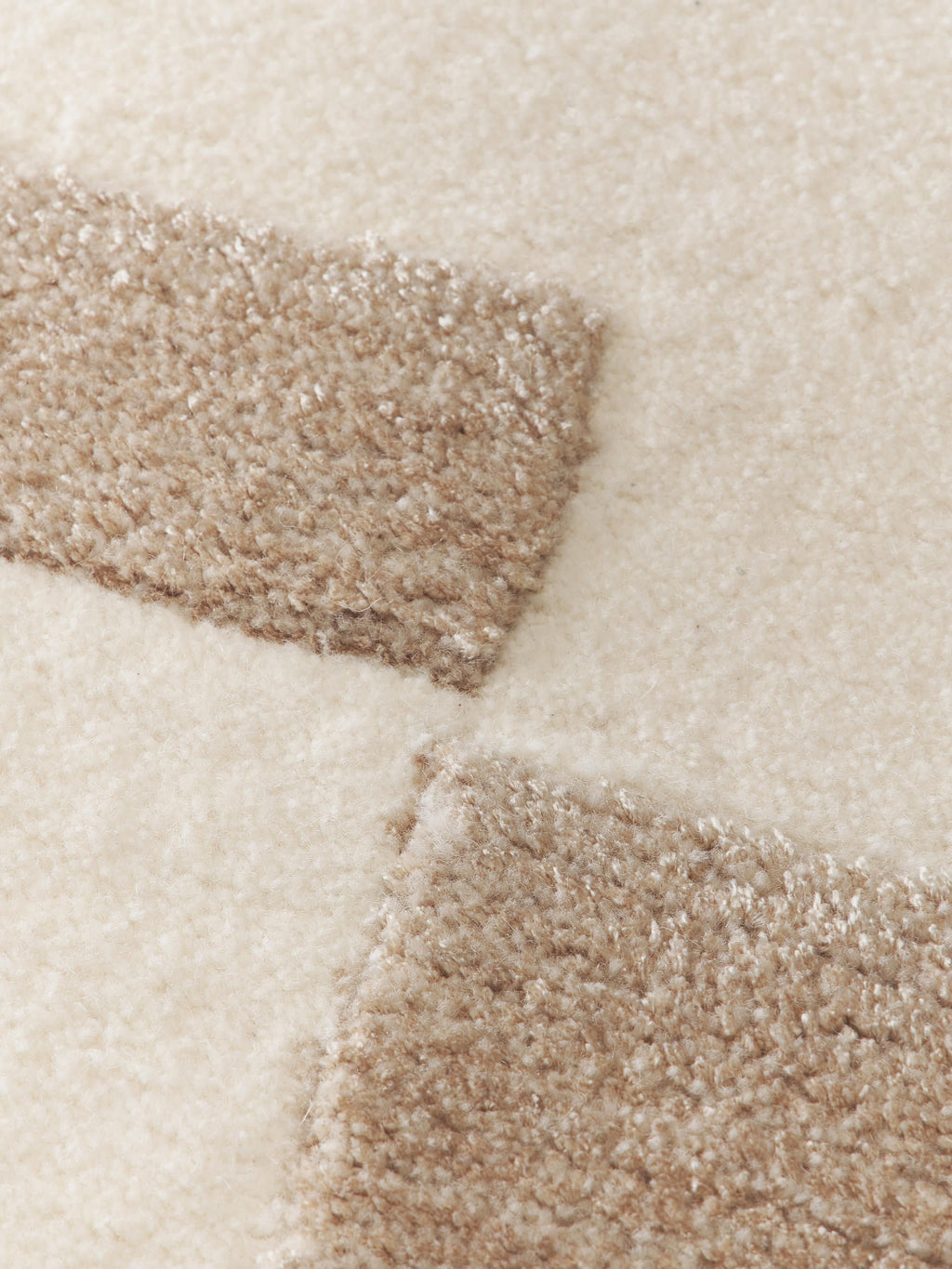 Corin High-Low Wool Rug, Hand-Tufted