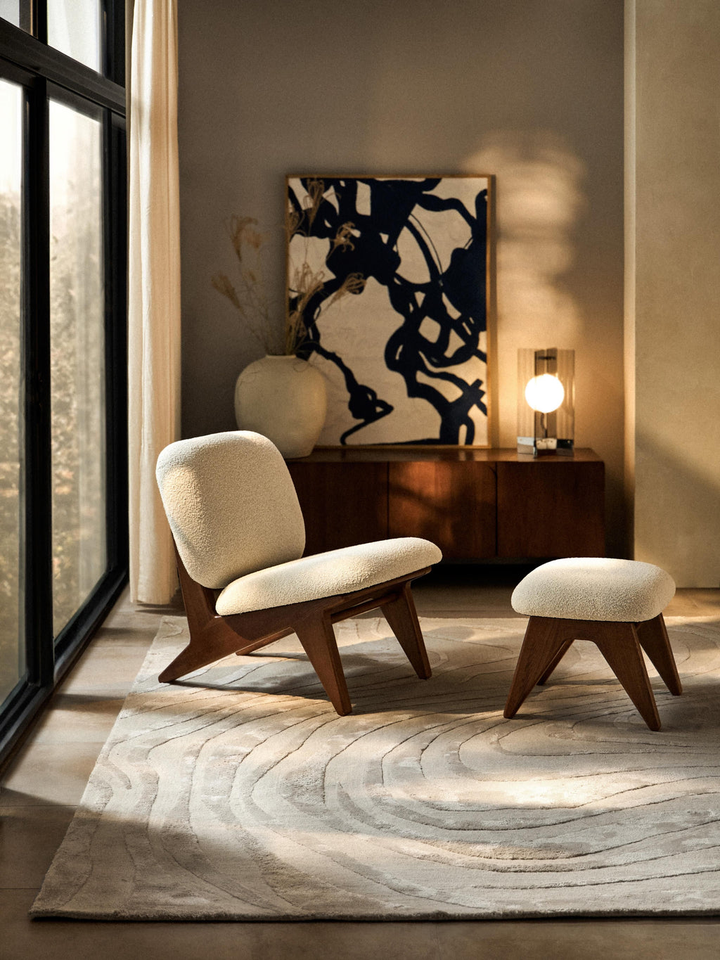 Winola Hand-Tufted High-Low Rug