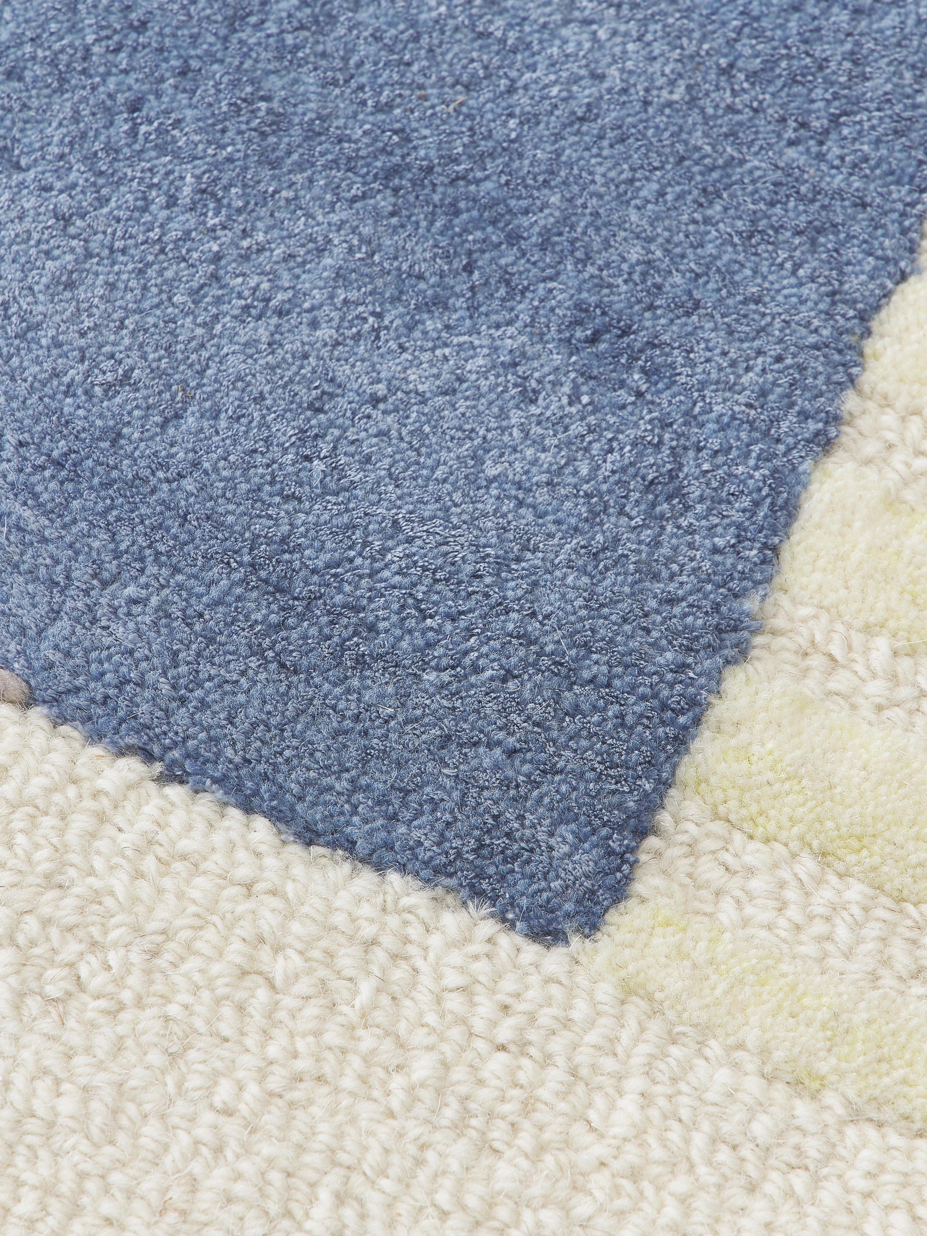 Pierre High-Low Wool Rug, Hand-Tufted