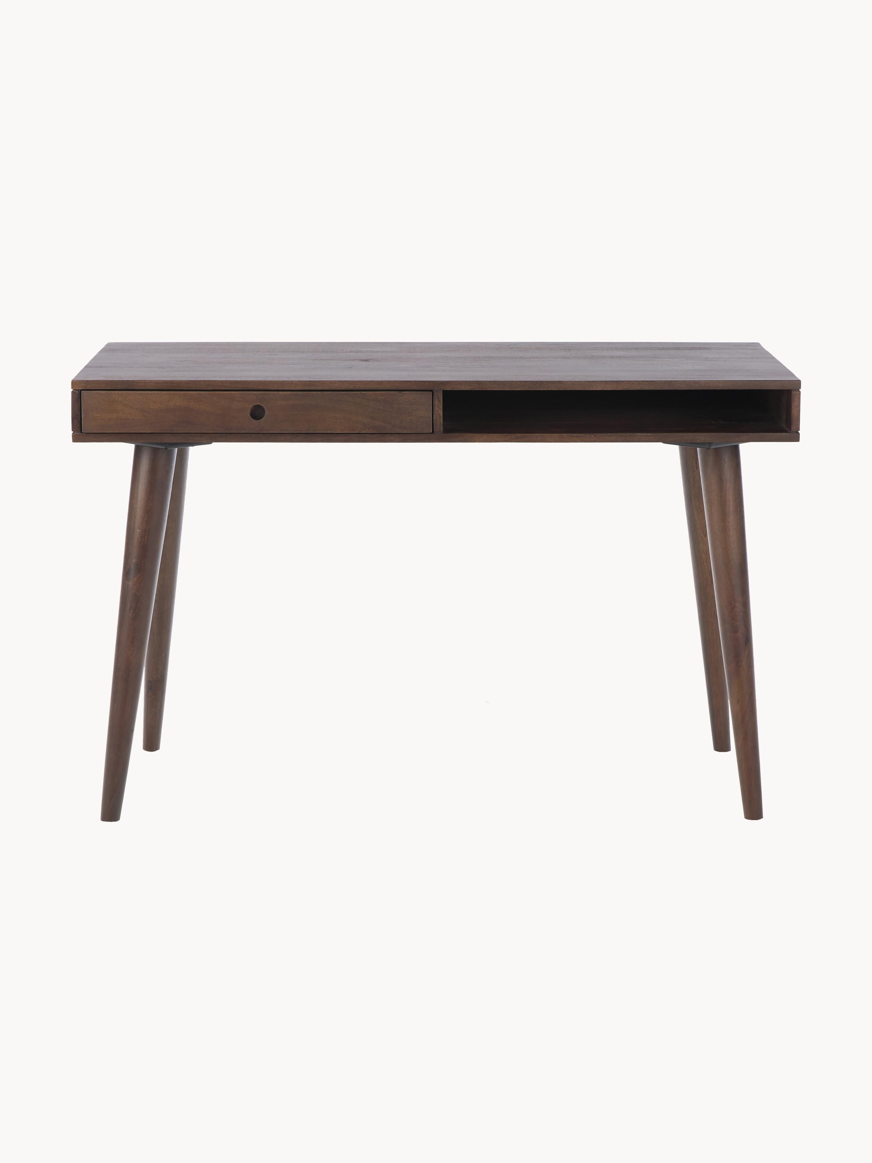 Wooden Desk Tova with Drawer