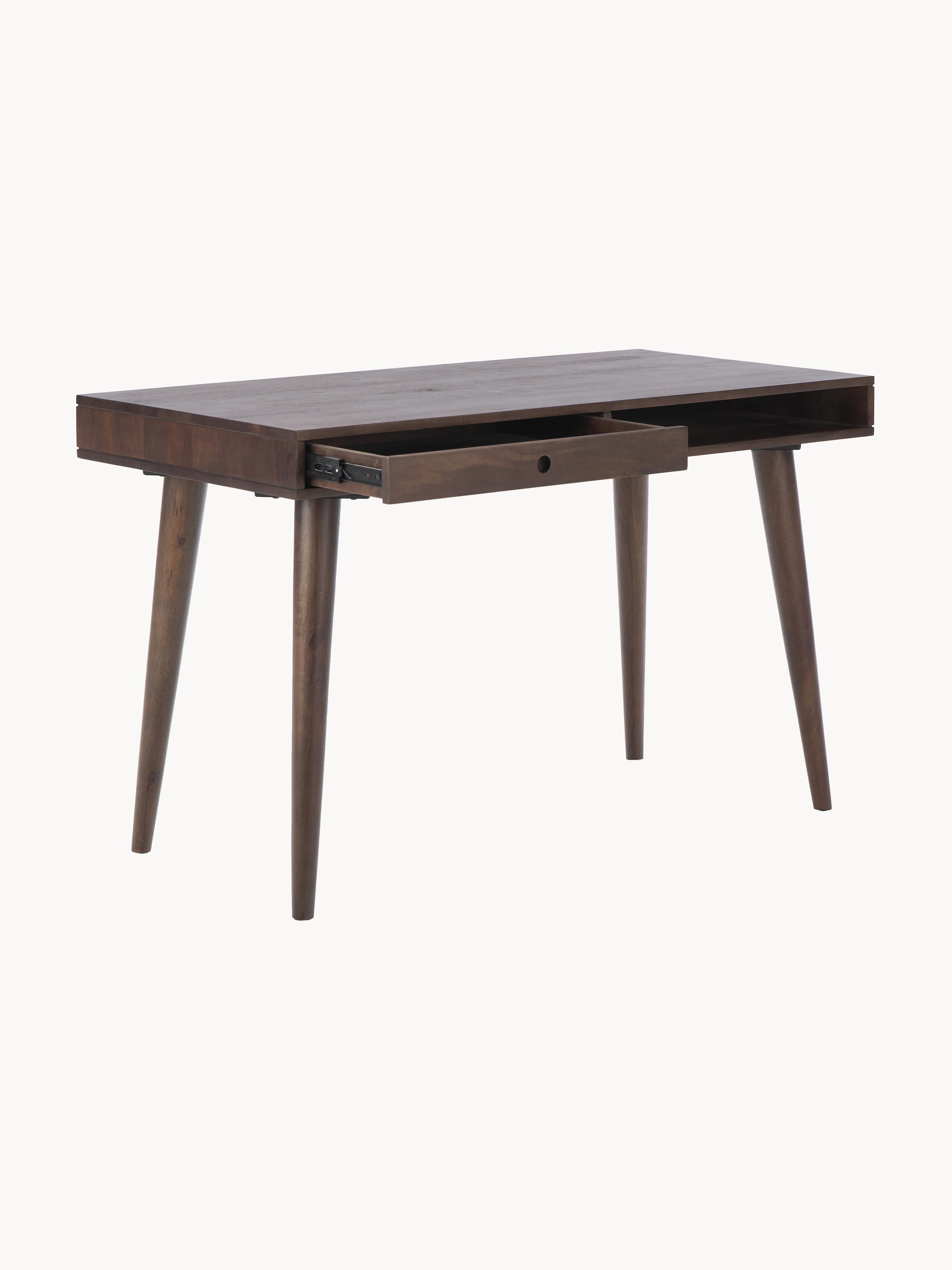 Wooden Desk Tova with Drawer
