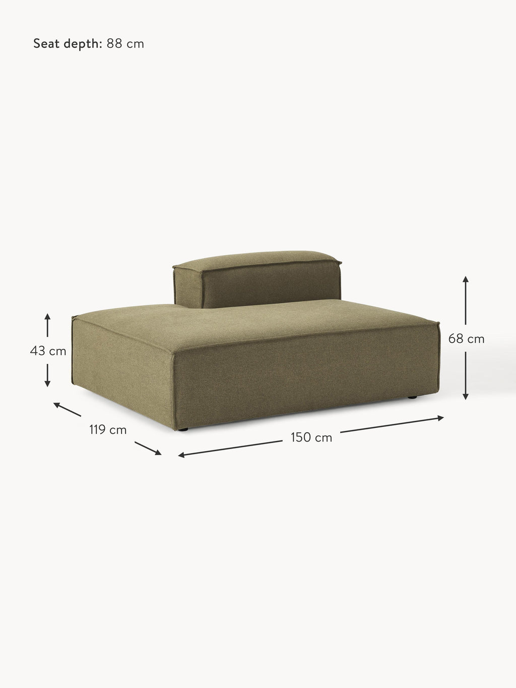 Lennon Chaise Module