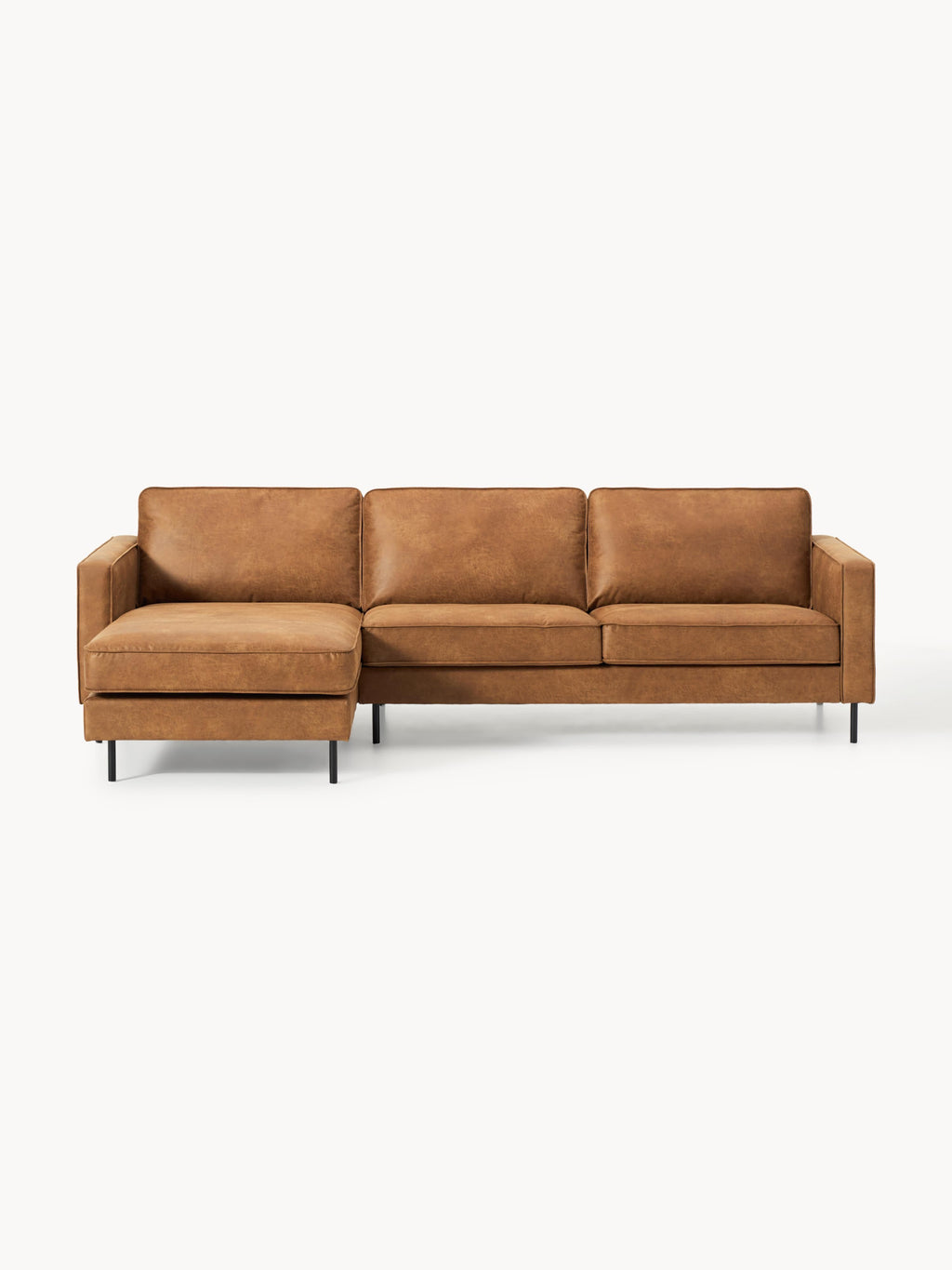 Gallery image 1 - Leather Corner Sofa Hunter (3-seater)