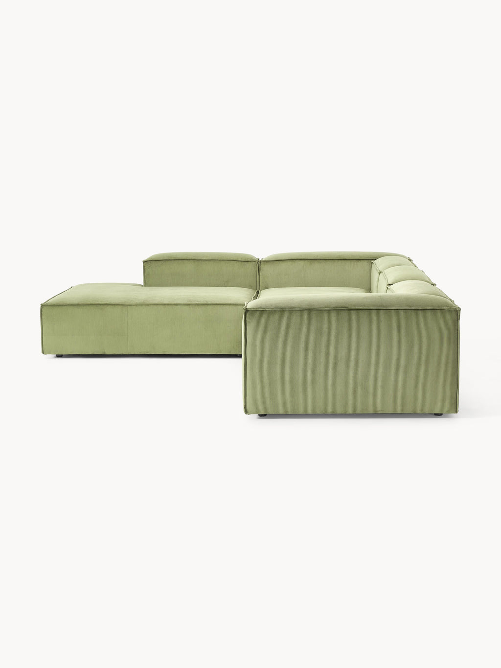 Lennon Corduroy Modular Corner Sofa (4-seater)