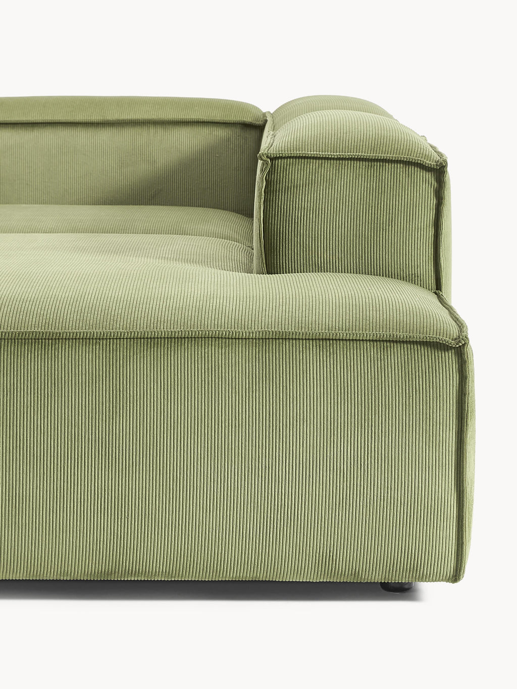 Lennon Corduroy Modular Corner Sofa (4-seater)