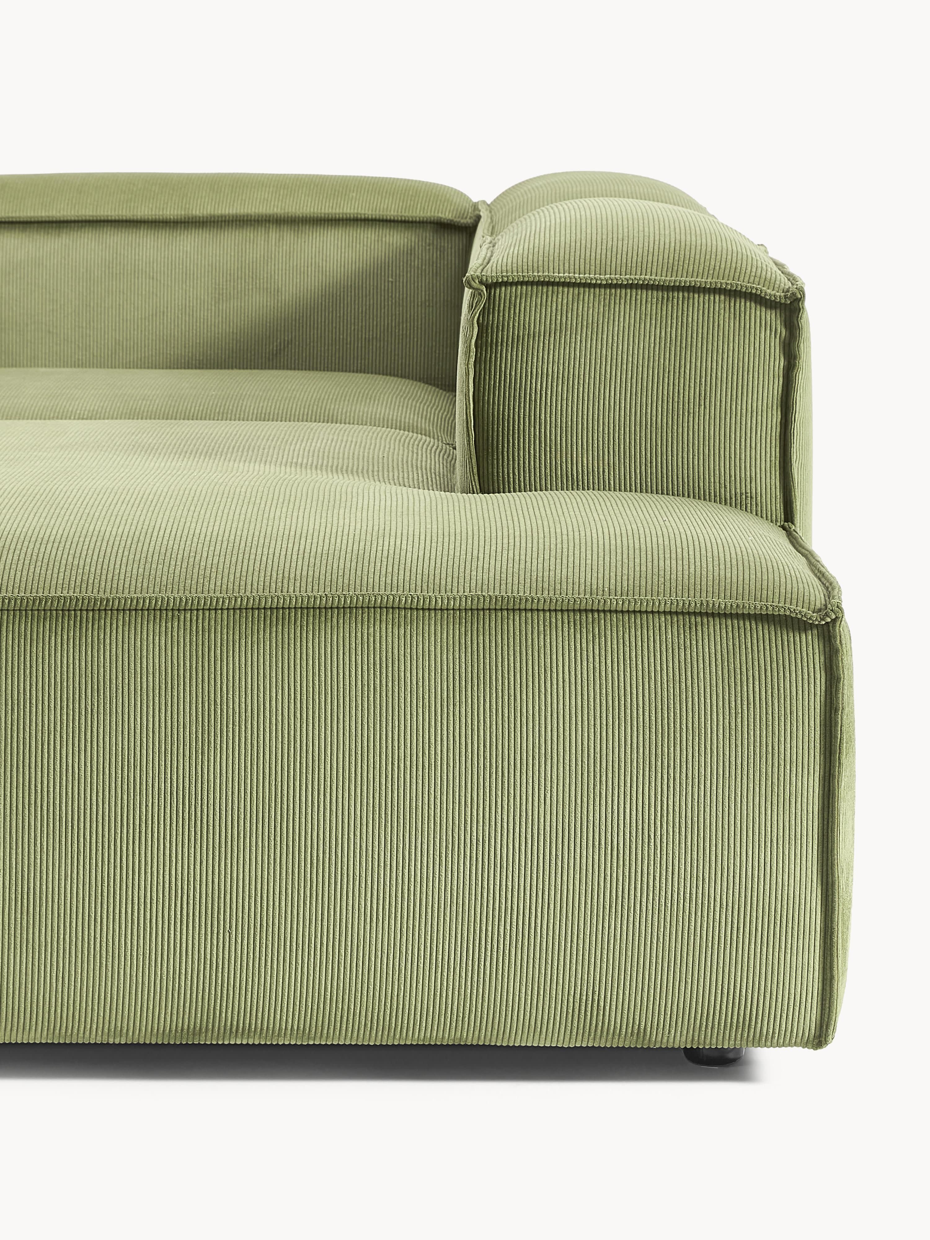 Lennon Corduroy Modular Corner Sofa (4-seater)
