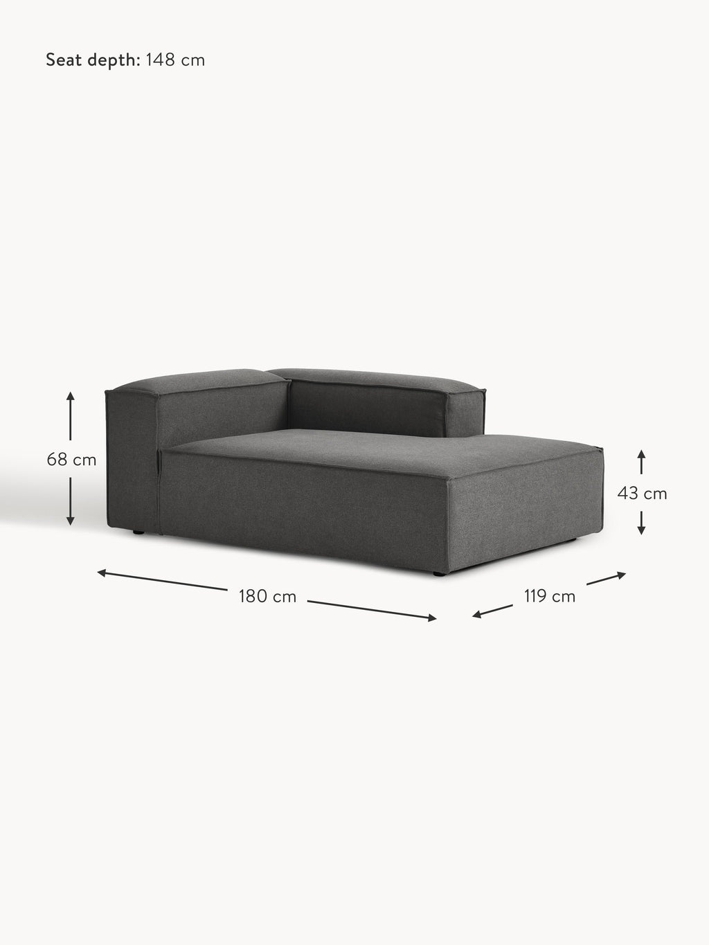 Lennon Corner Chaise Module