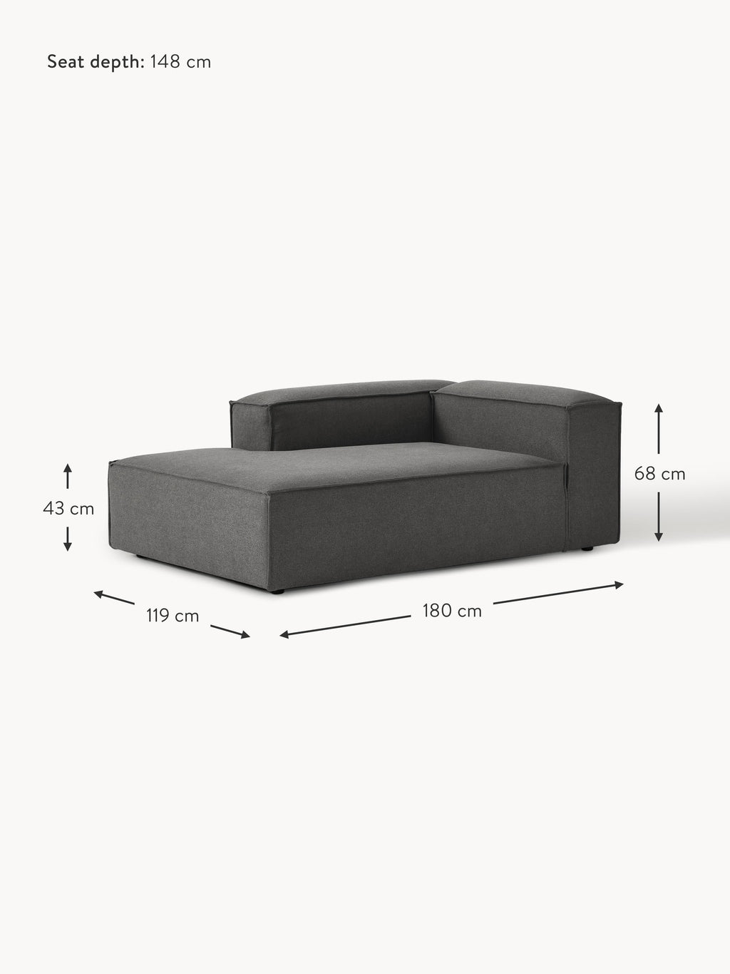 Lennon Corner Chaise Module