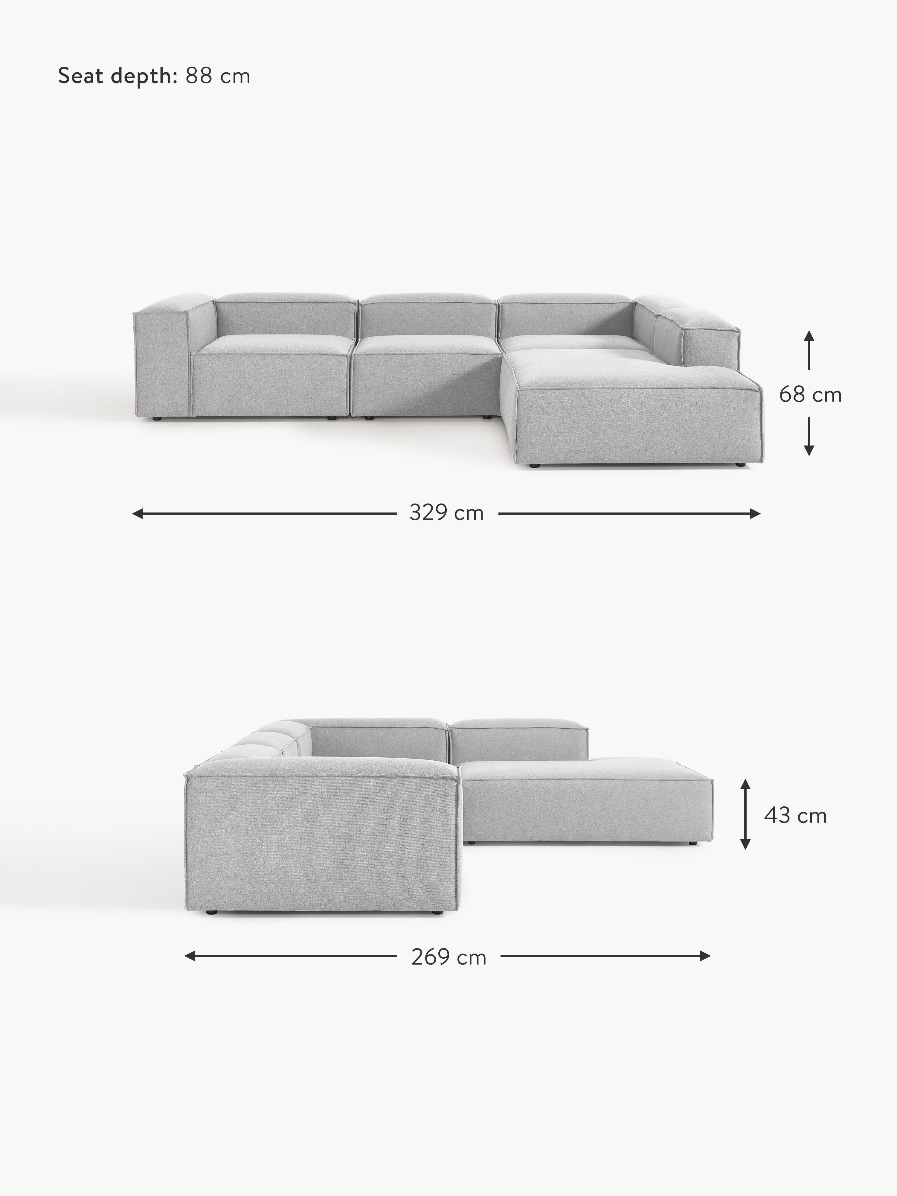 Lennon Modular Corner Sofa (4-seater)