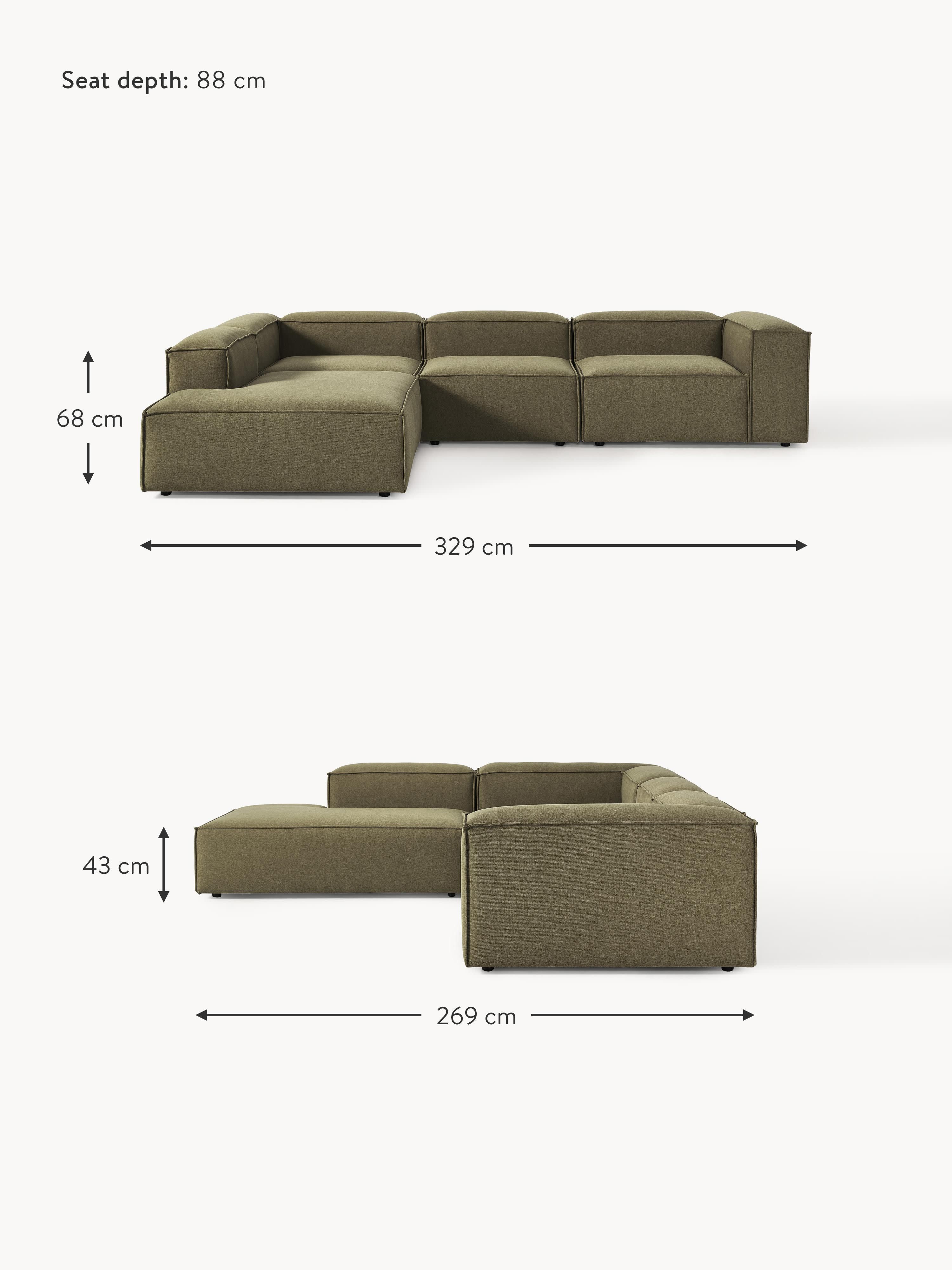 Lennon Modular Corner Sofa (4-seater)