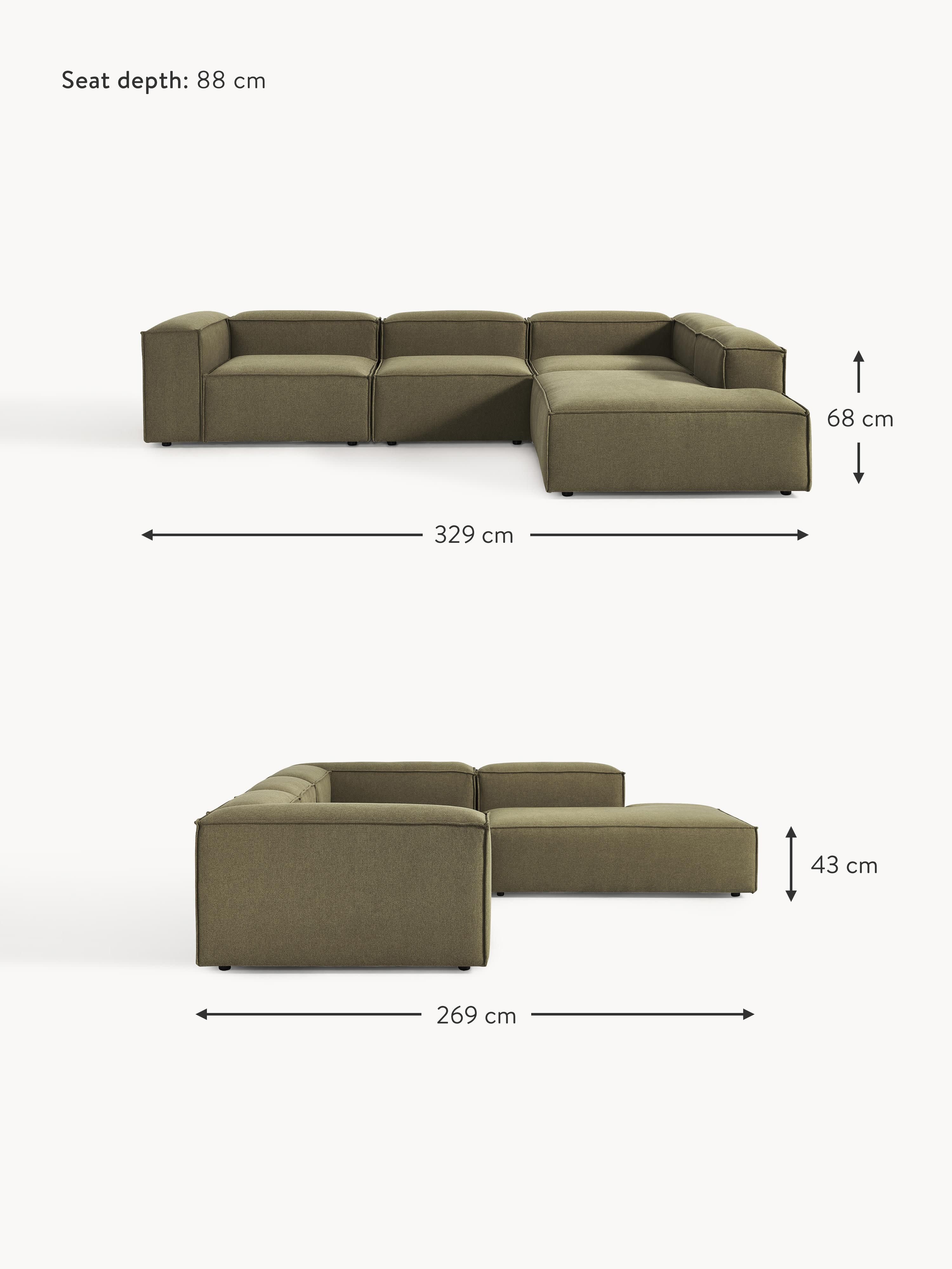 Lennon Modular Corner Sofa (4-seater)