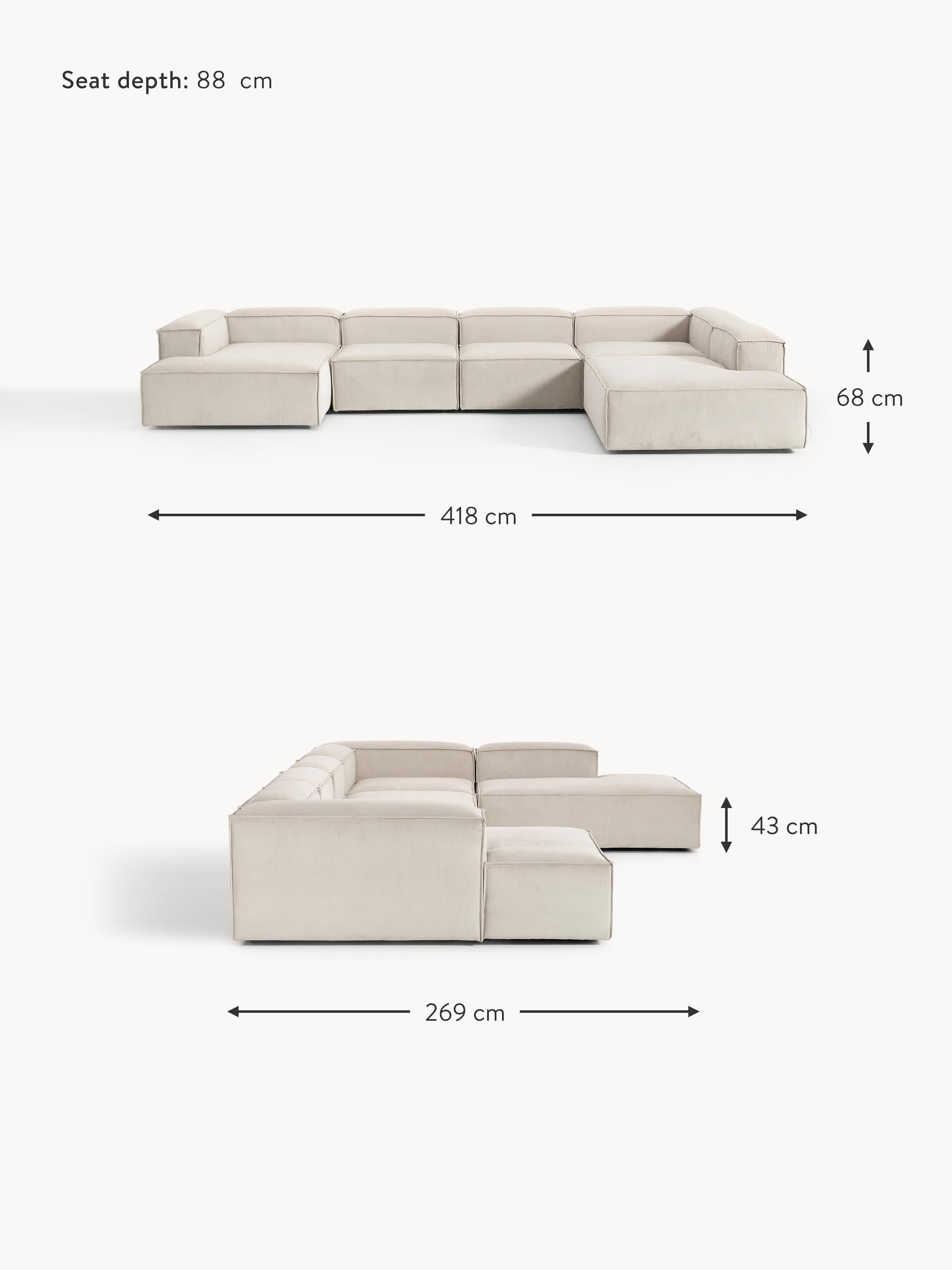 Lennon XL Corduroy Modular Sofa