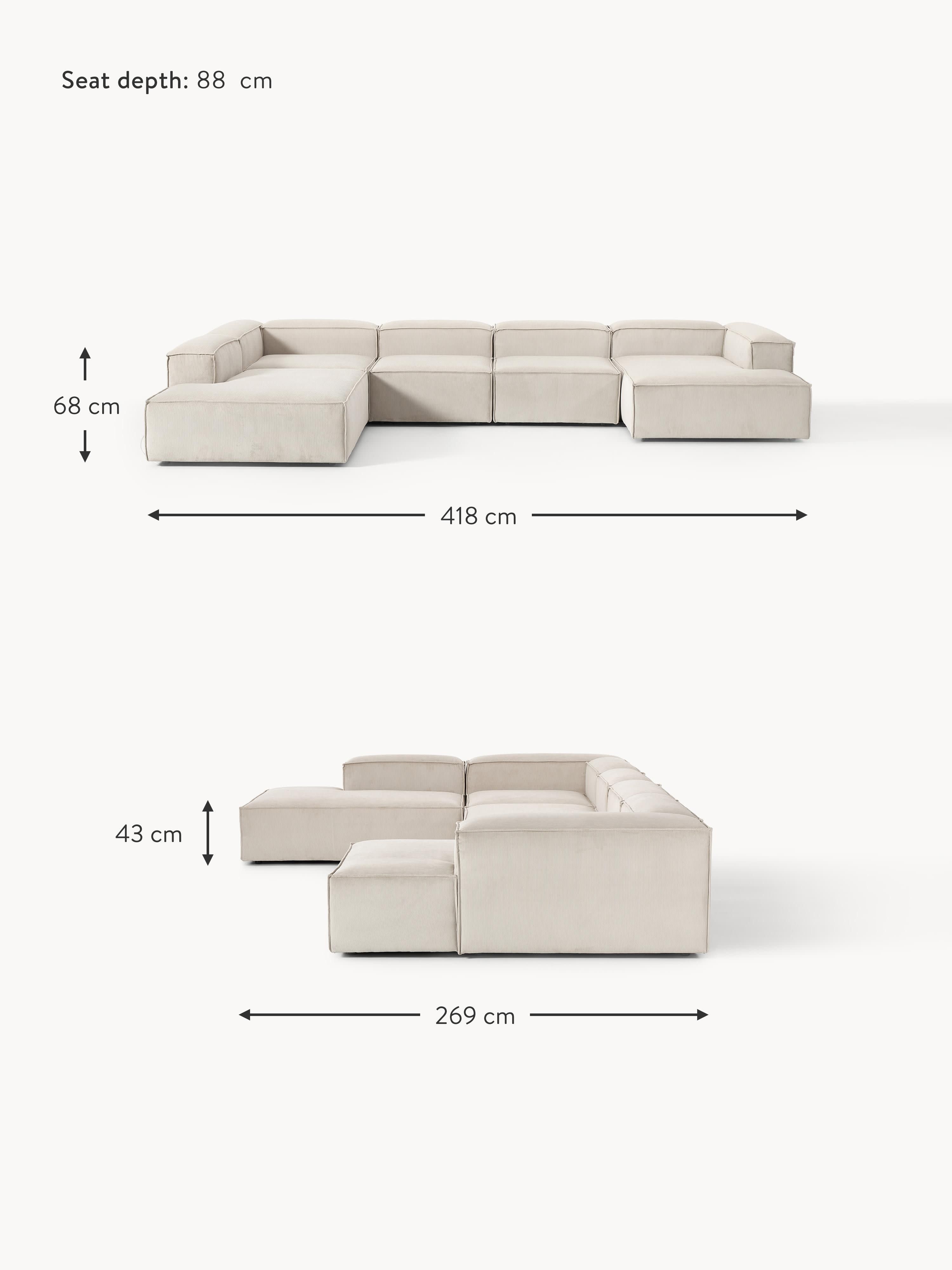 Lennon XL Corduroy Modular Sofa