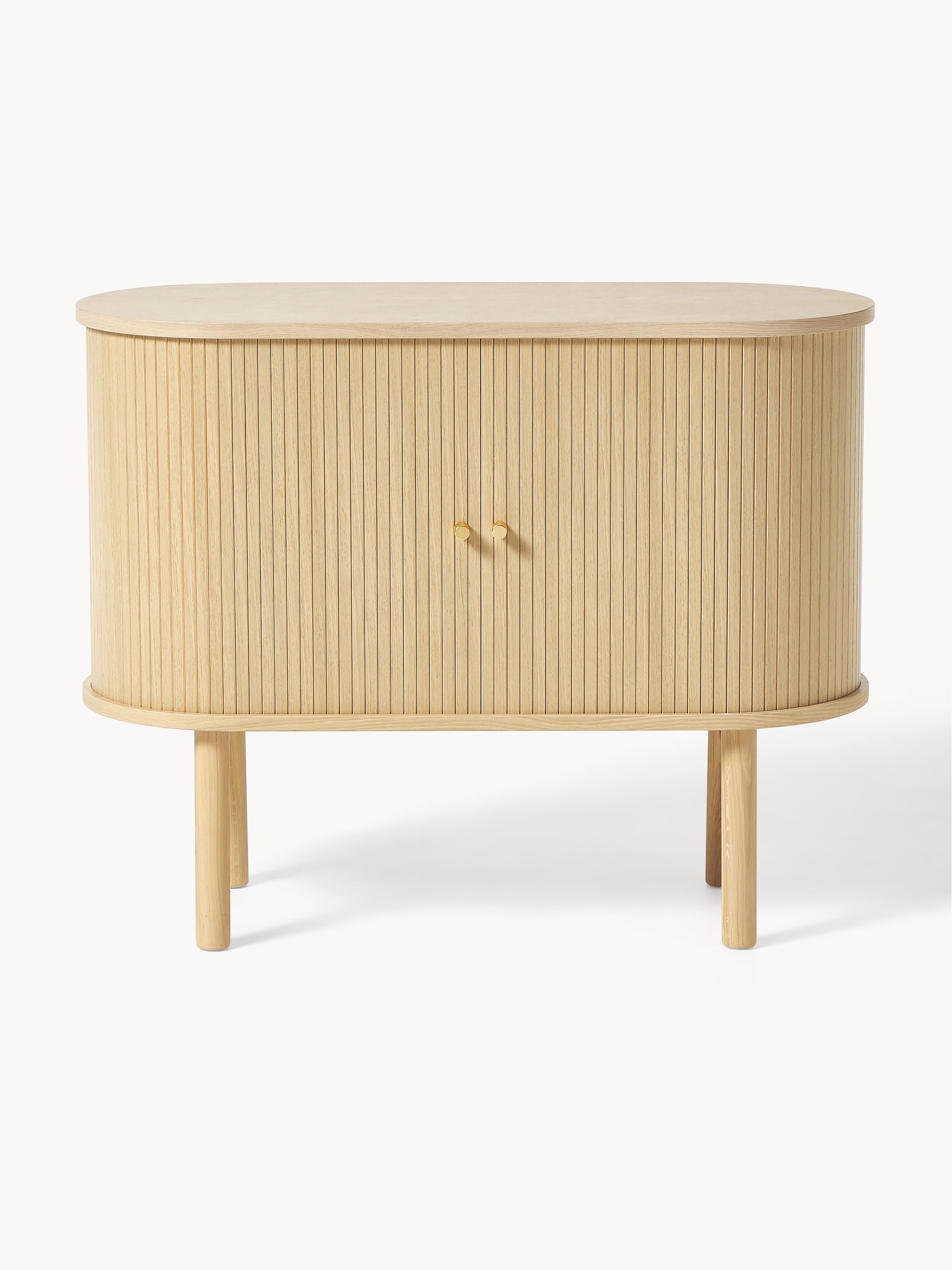 Calary Small Sideboard with Fluted Front