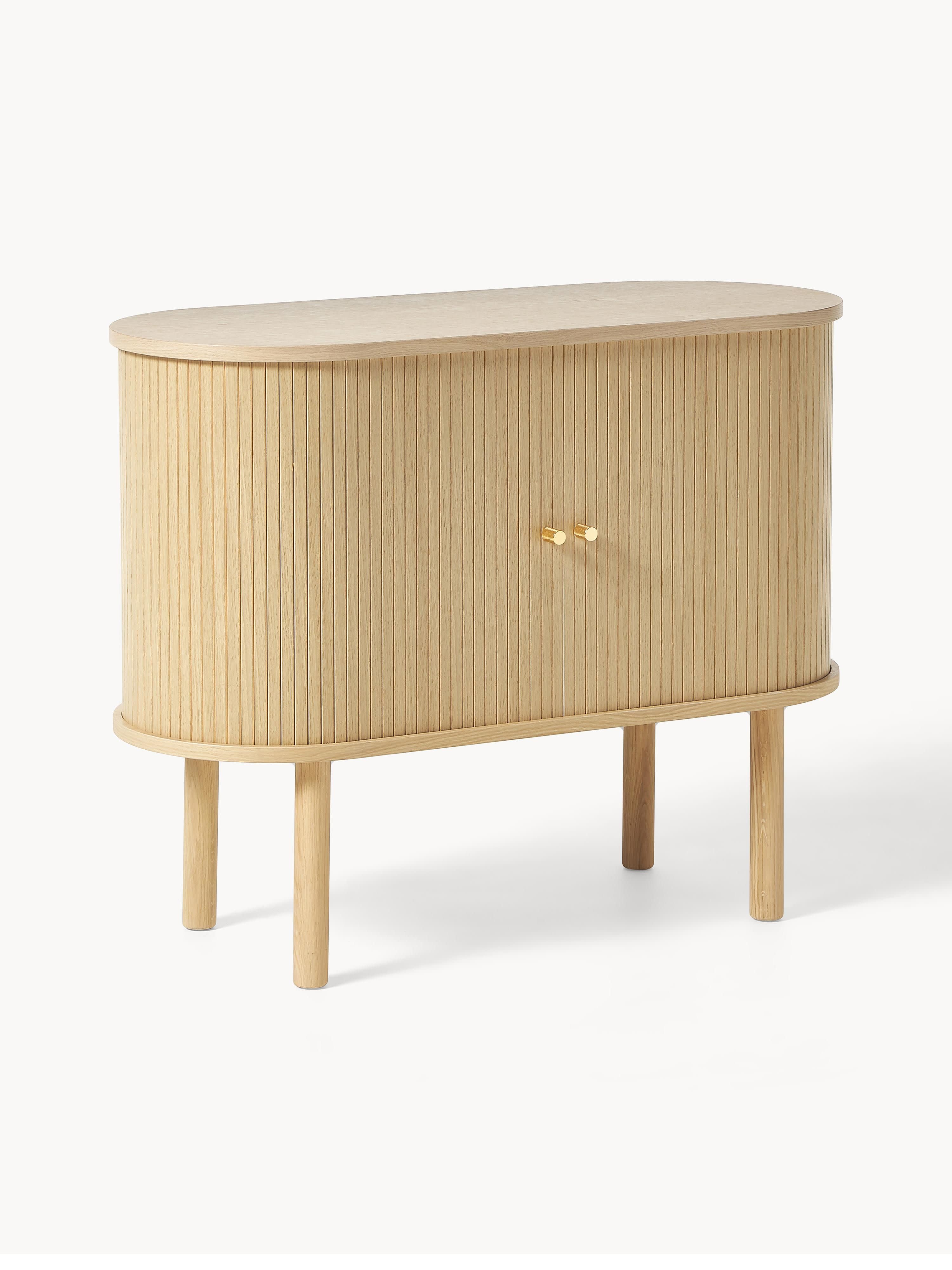 Gallery image 1 - Small Sideboard Calary with Fluted Front