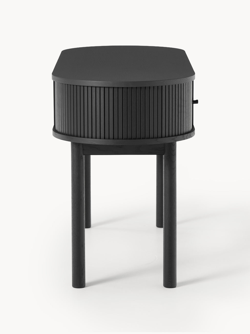 Calary Desk with Fluted Front