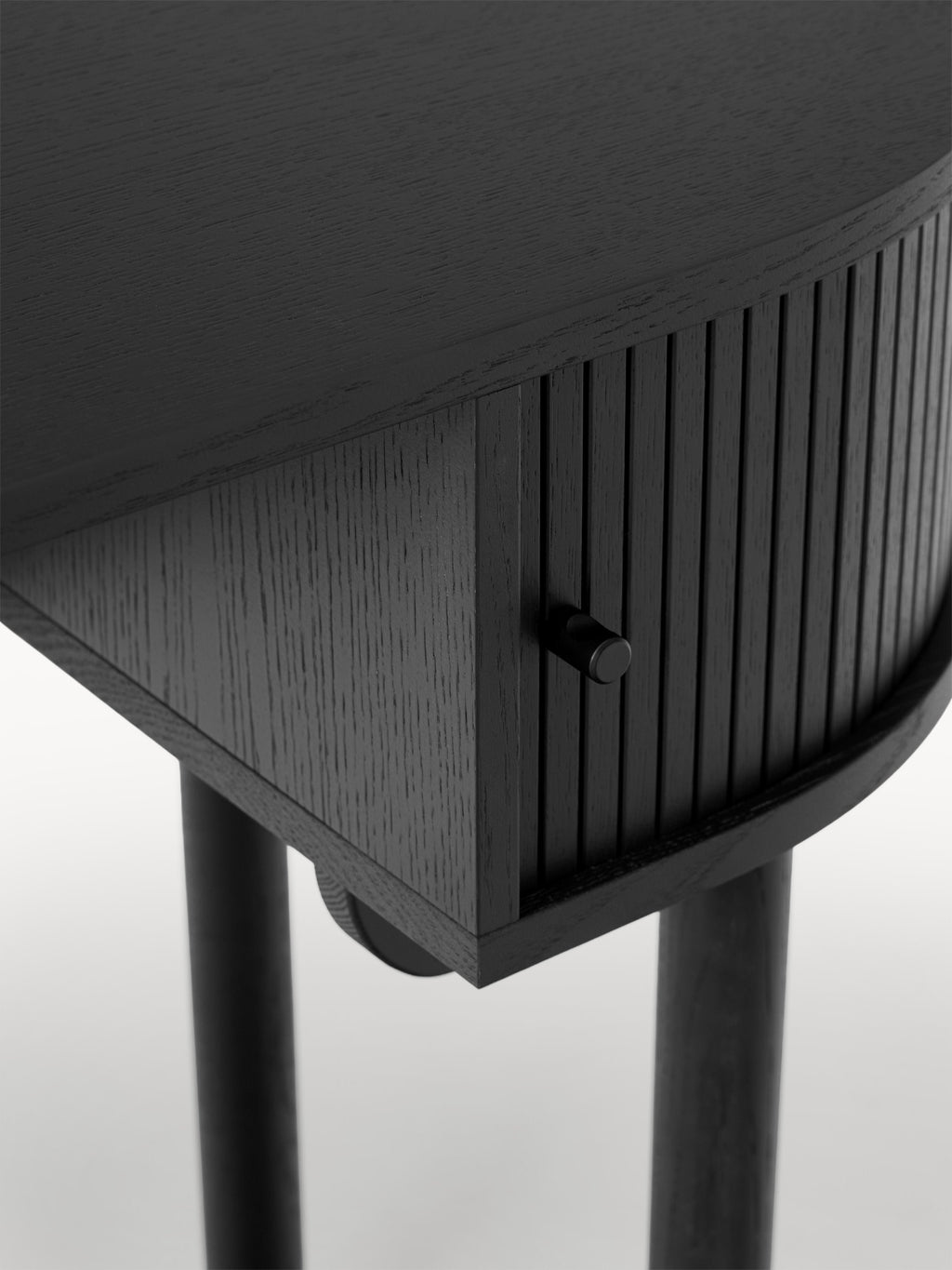 Calary Desk with Fluted Front