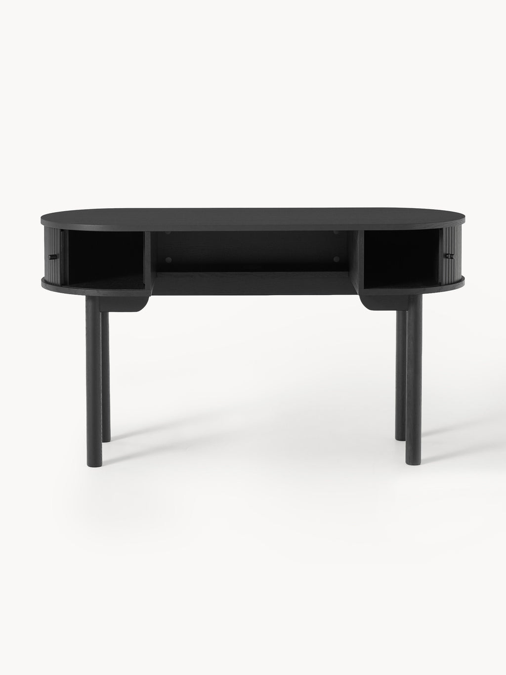 Calary Desk with Fluted Front