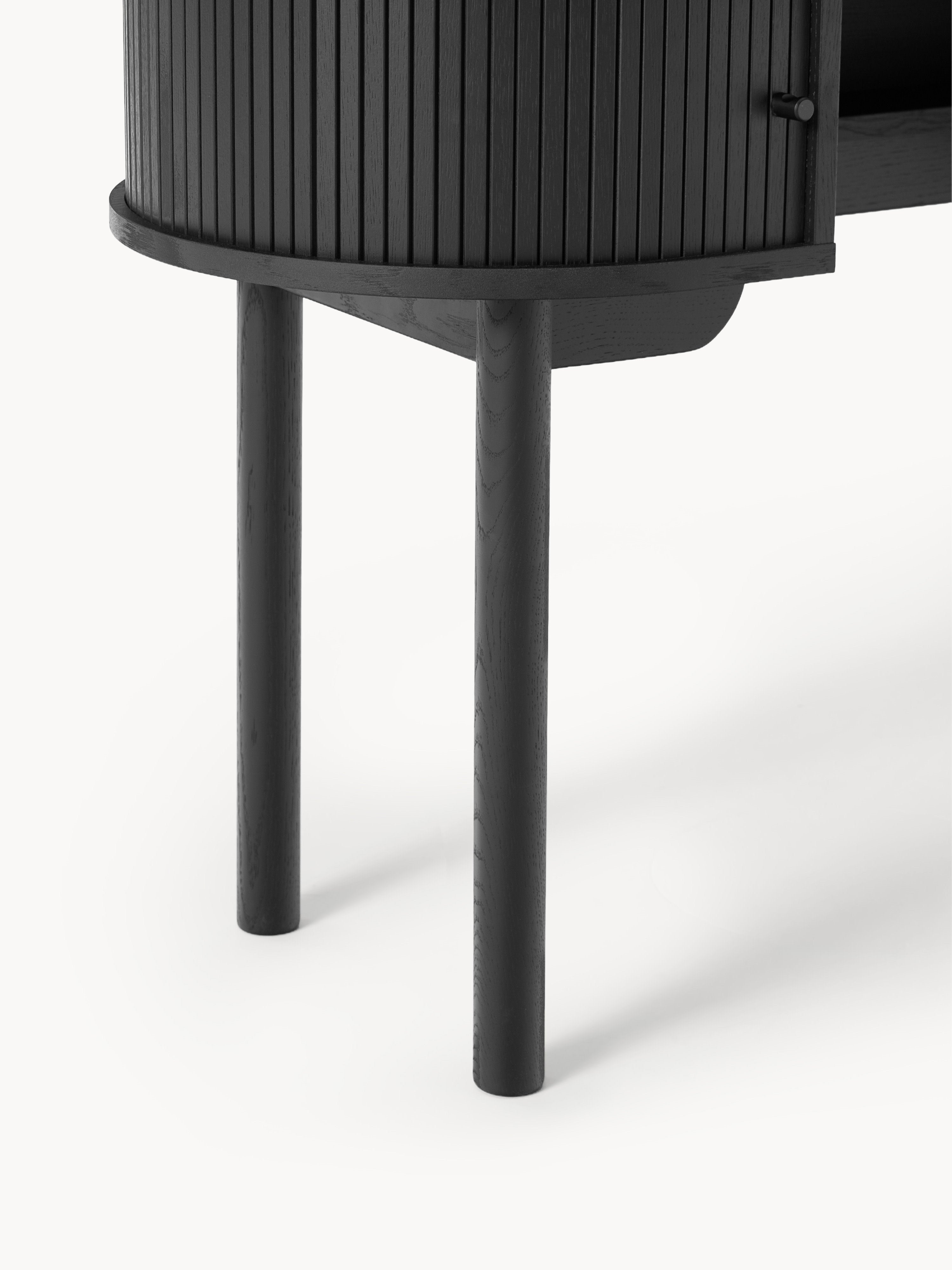 Calary Desk with Fluted Front