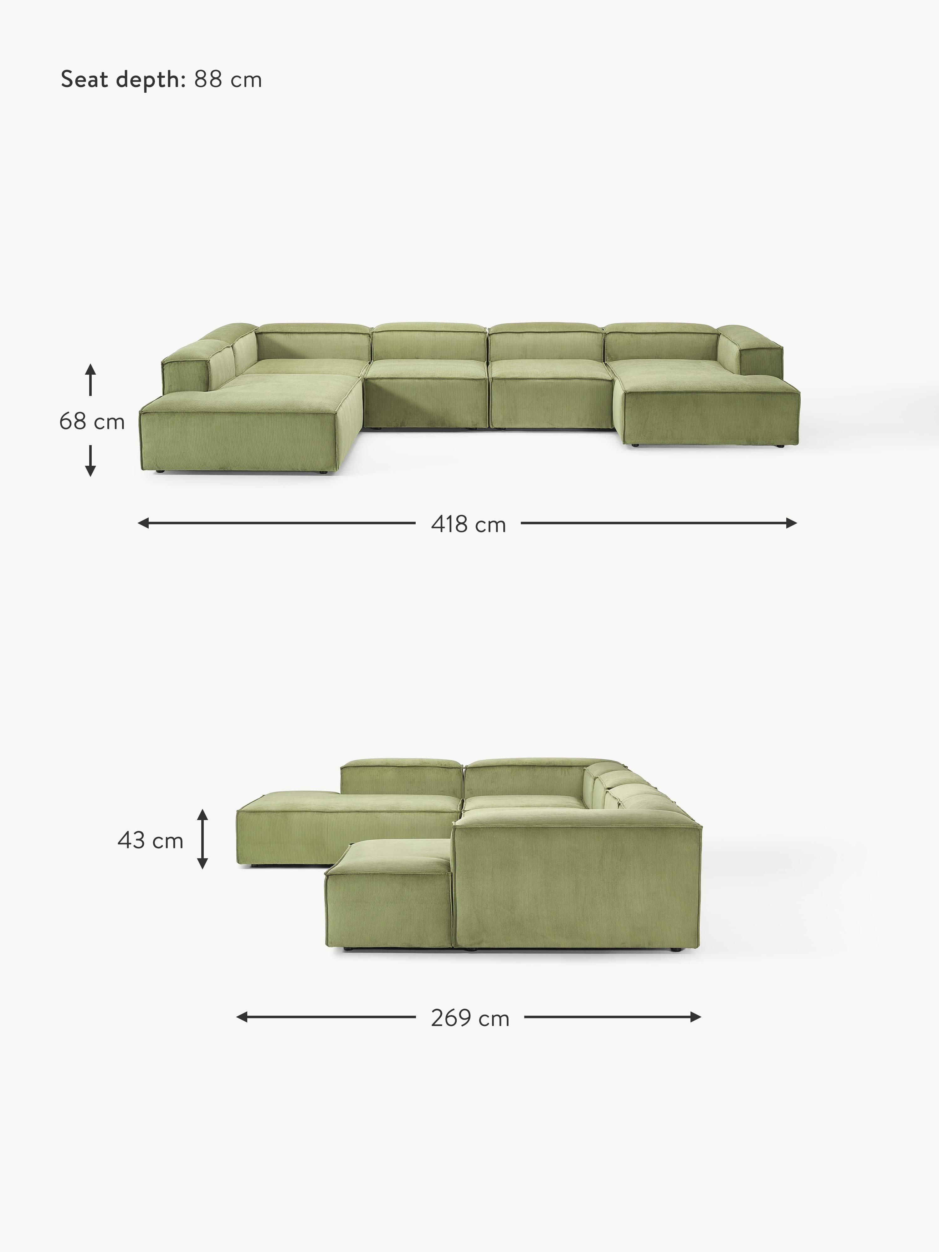 Lennon XL Corduroy Modular Sofa