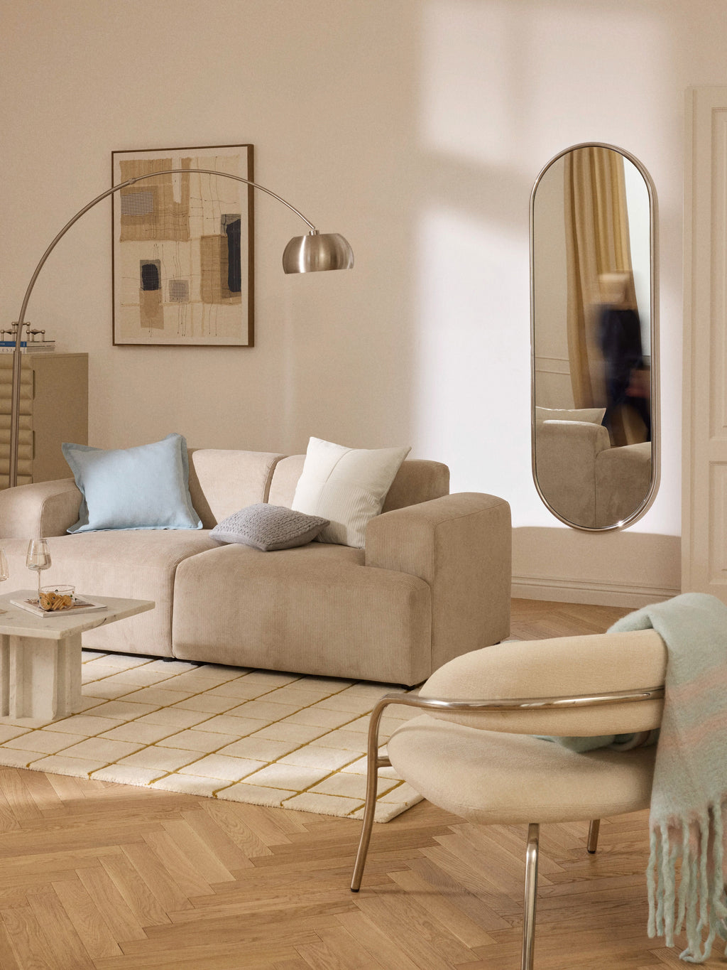 Bowie Large Arc Lamp