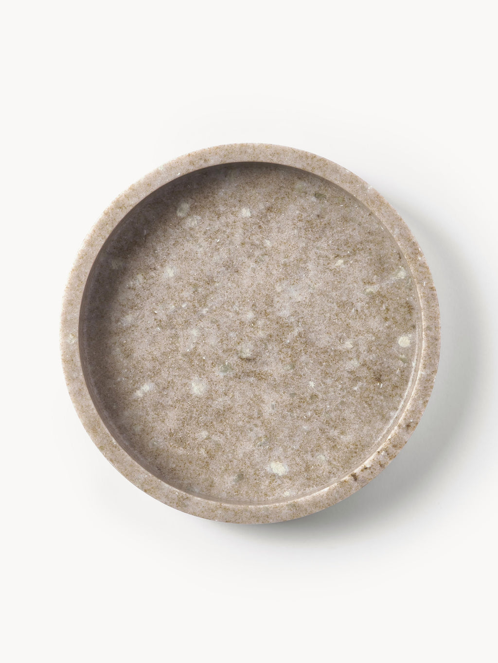 Venice Decorative Marble Tray, Ø 25 cm