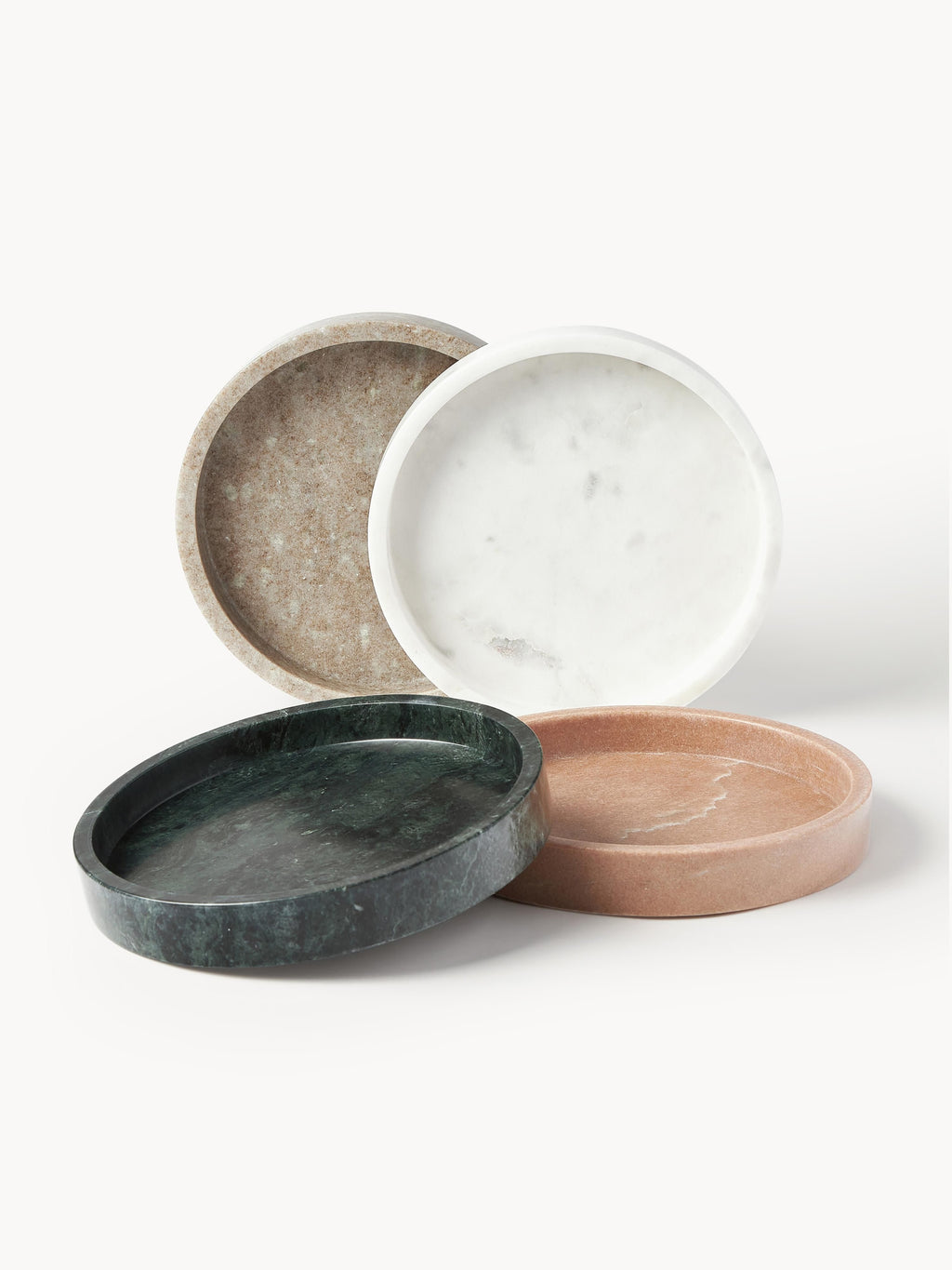 Venice Decorative Marble Tray, Ø 25 cm