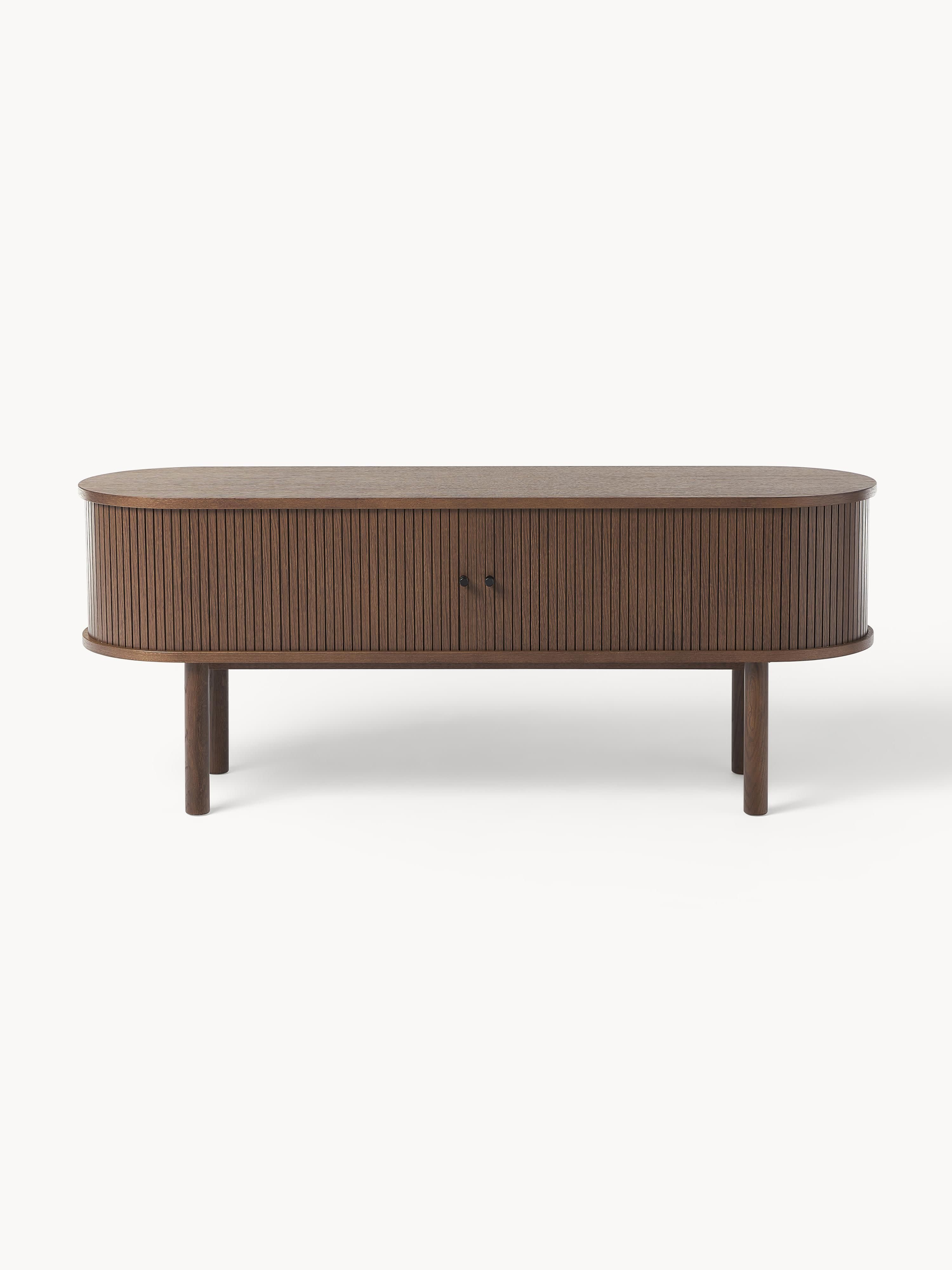 Calary Lowboard with Fluted Front