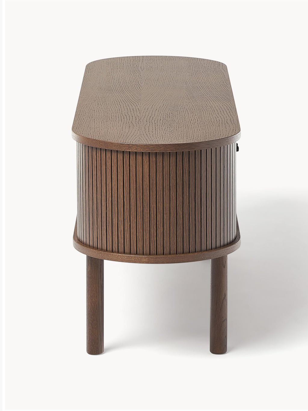 Calary Lowboard with Fluted Front