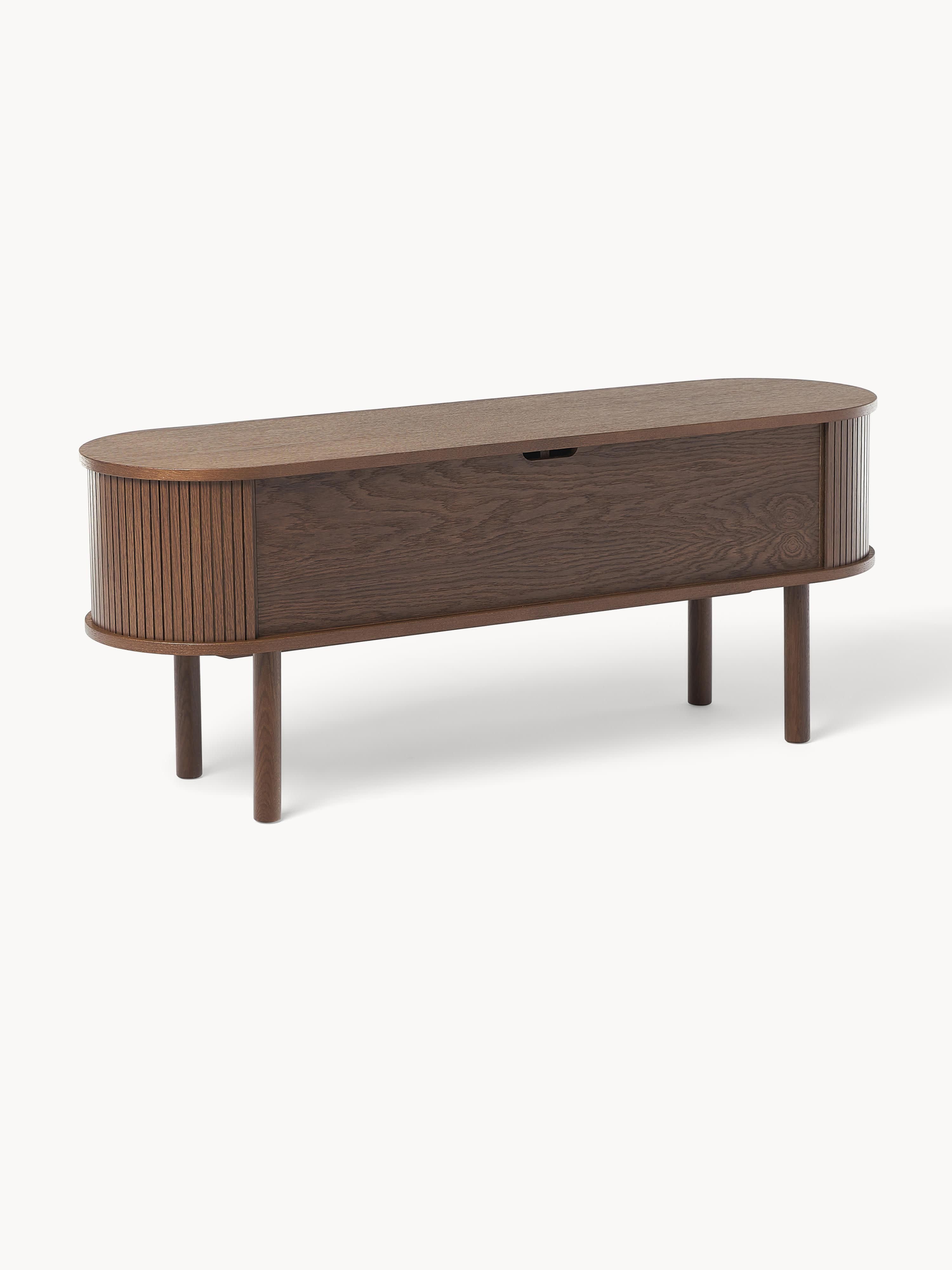 Calary Lowboard with Fluted Front